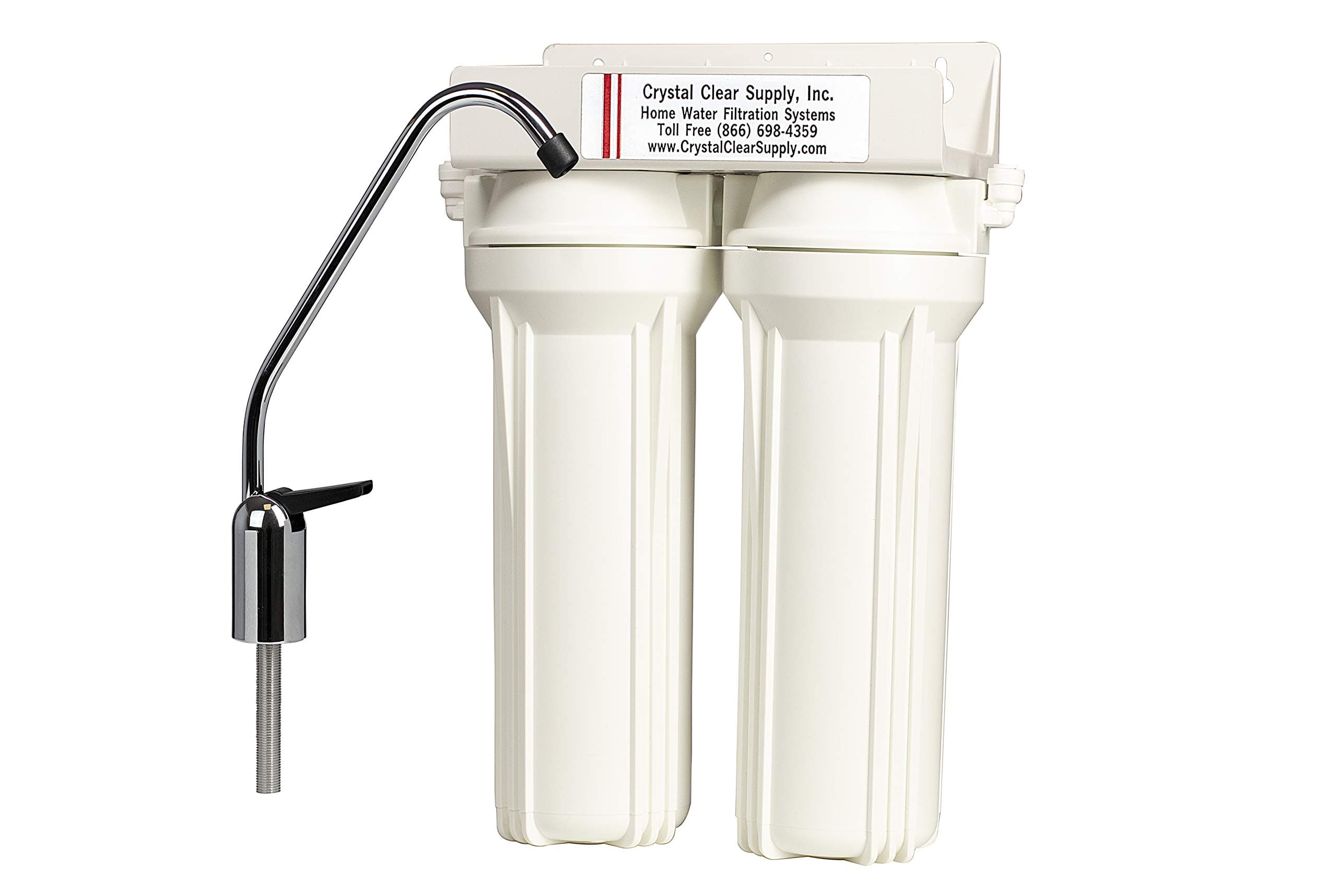 Fluoride Lead Chlorine Removal Undercounter KDF/GAC Water Filter System Leaves Beneficial Minerals