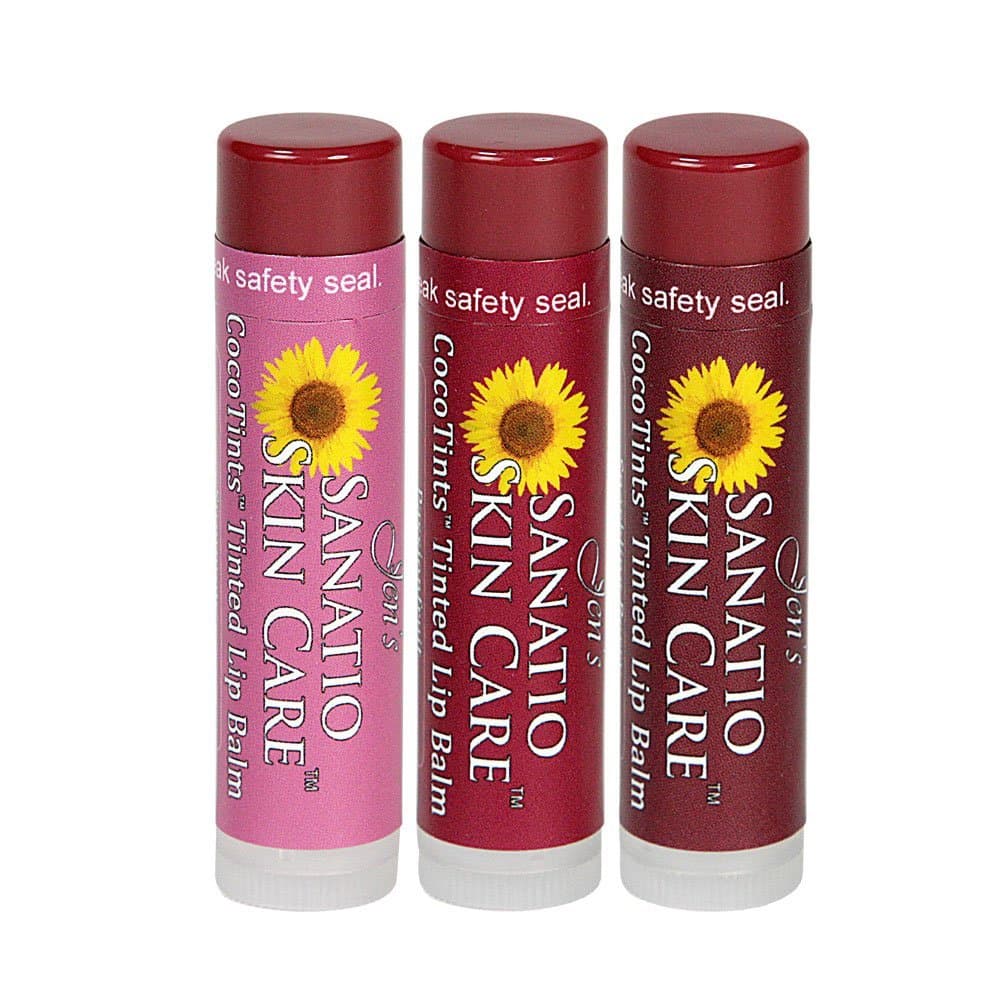Sanatio Skin CareTinted Balm Combo Pack - With Organic Ingredients and Essential Oils