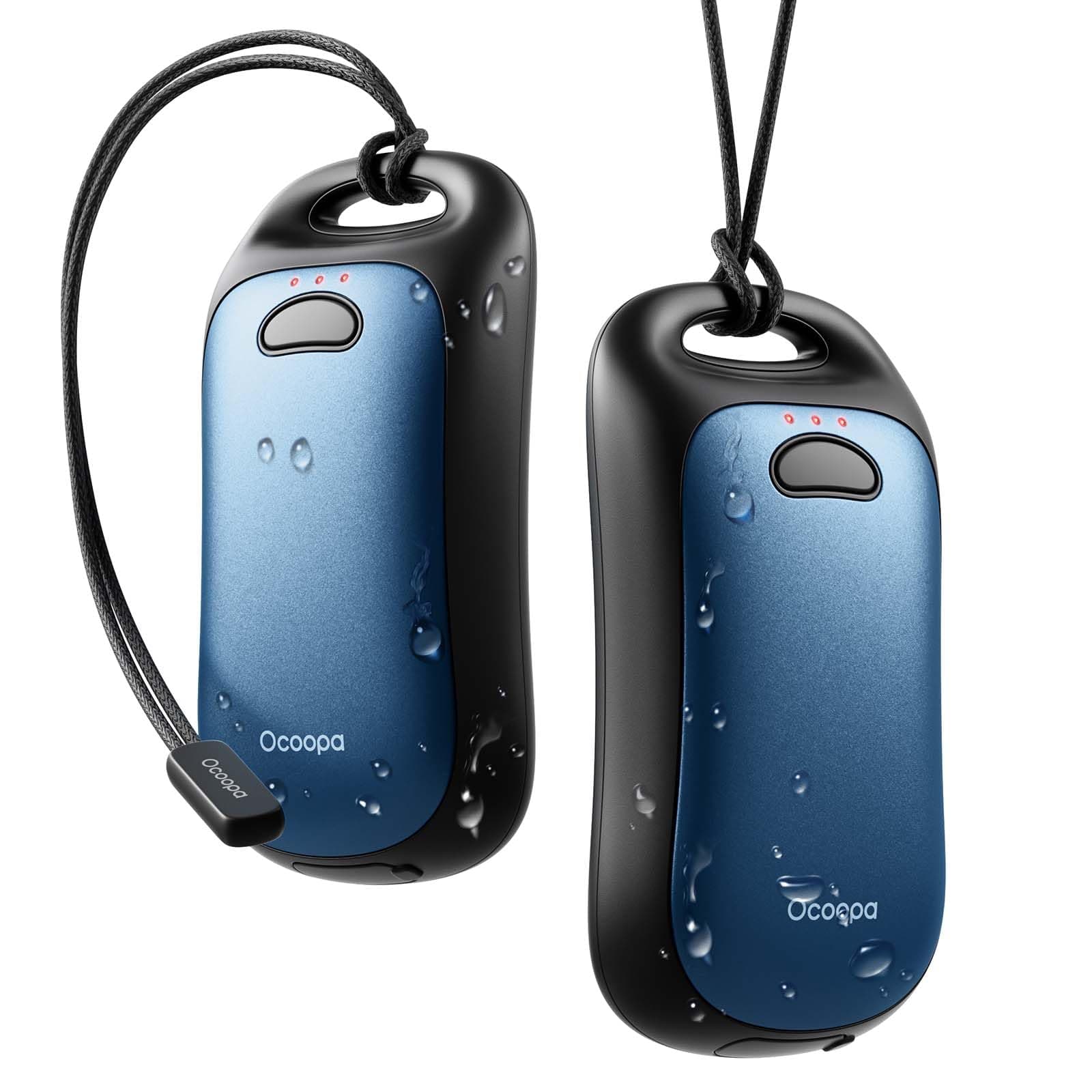 OCOOPAMagnetic Hand Warmers Rechargeable 2Pack, IP45 Water Resistant, UL Certified, Ergonomic Electric Hand Warmer, Up to 9hrs, Pocket Size, Raynauds, Golf, Outdoor, Tech Gifts for Men, UT4 Urban