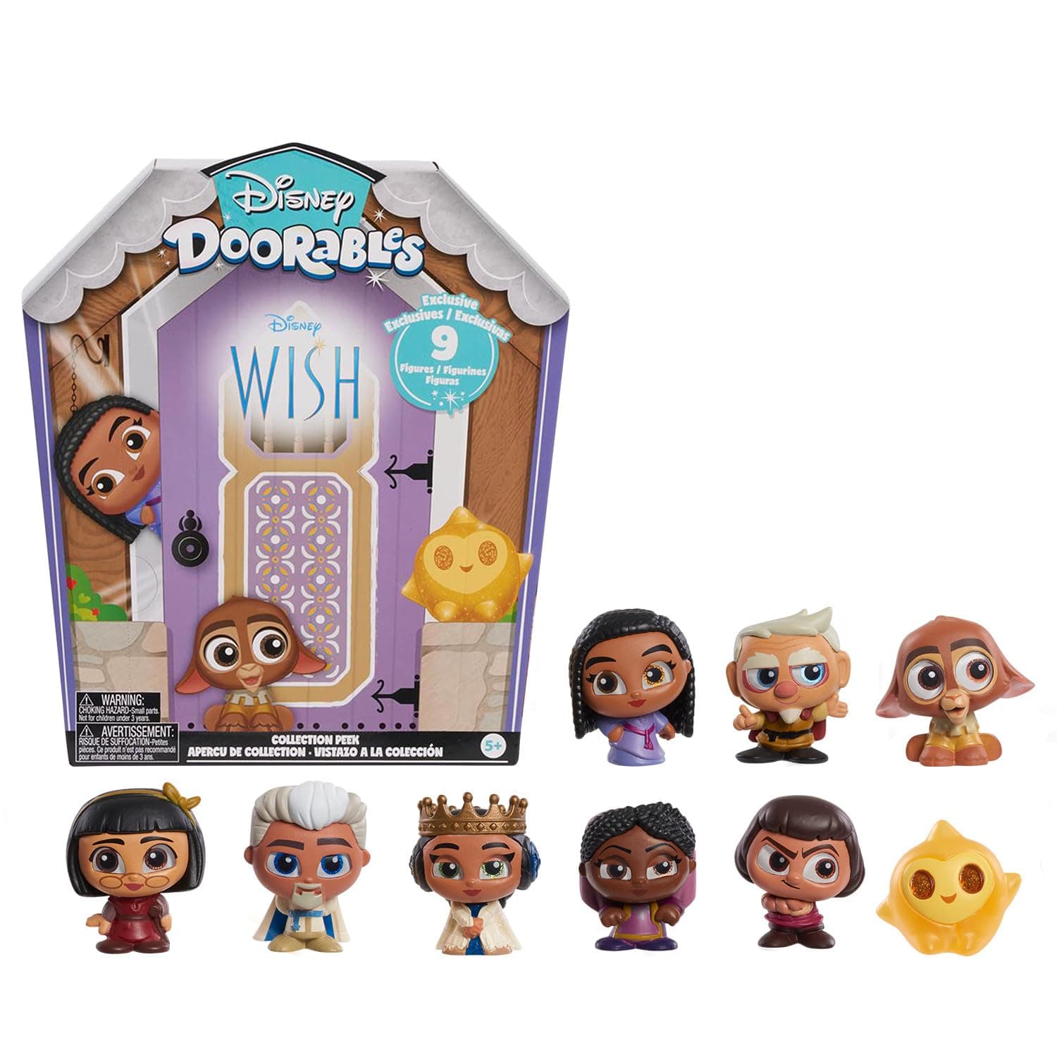 Disney Doorables Wish Collector Peak Collectible Blind Bag Figure, Toy for Kids 5+ Just Play