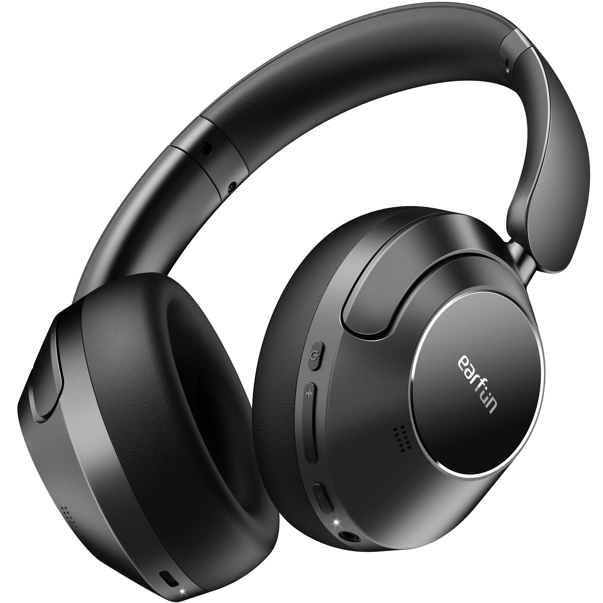 Wave Pro Hybrid Active Noise Cancelling Headphones, Wireless Over Ear Bluetooth Headphones, LDAC Hi-Res Audio, 80H Playtime, Comfortable Fit, 5-Mic Clear Calls, Multipoint Connection, EQ in APP