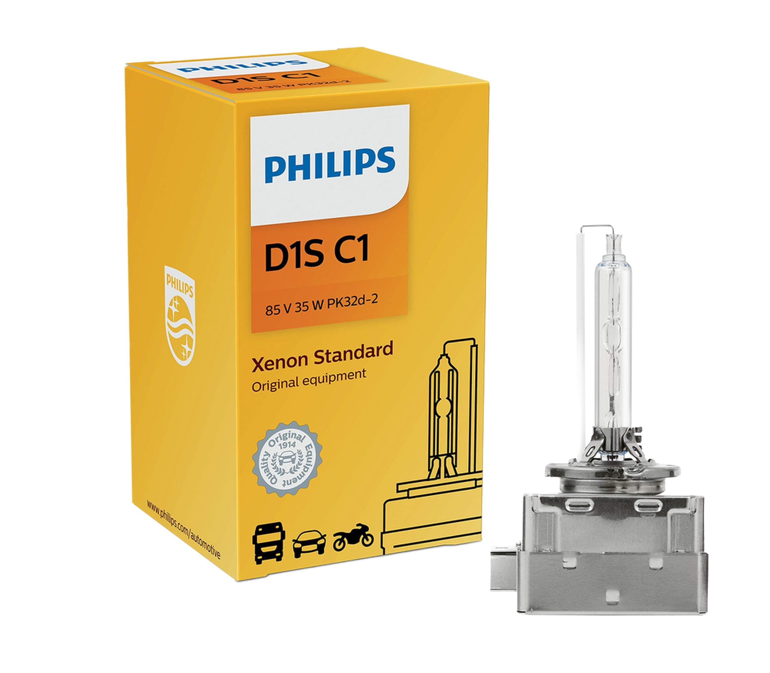 Philips Automotive Germany PHILIPS OEM 4300K D1S Bulb 85415C1 35W DOT Germany by ALI - Pack of 1