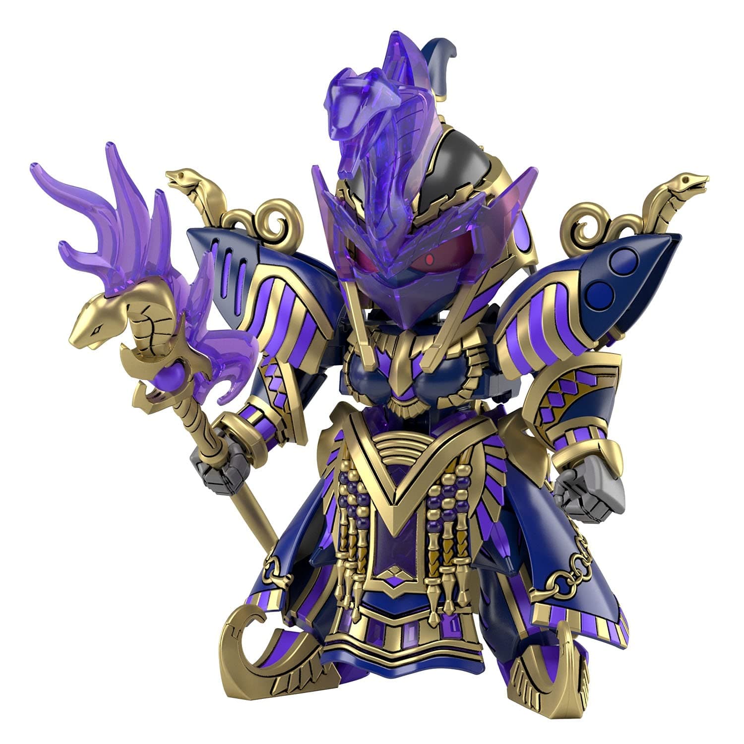 Bandai Hobby - SD Gundam World Heroes - #15 Cleopatra Qubeley Dark Mask Ver., Bandai Spirits SDGW Model Kit