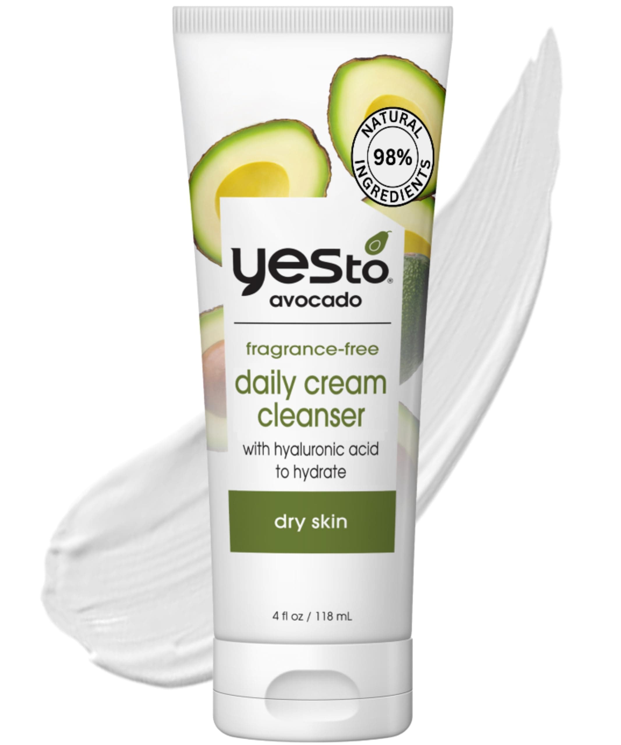Avocado Fragrance-Free Daily Cream Cleanser
