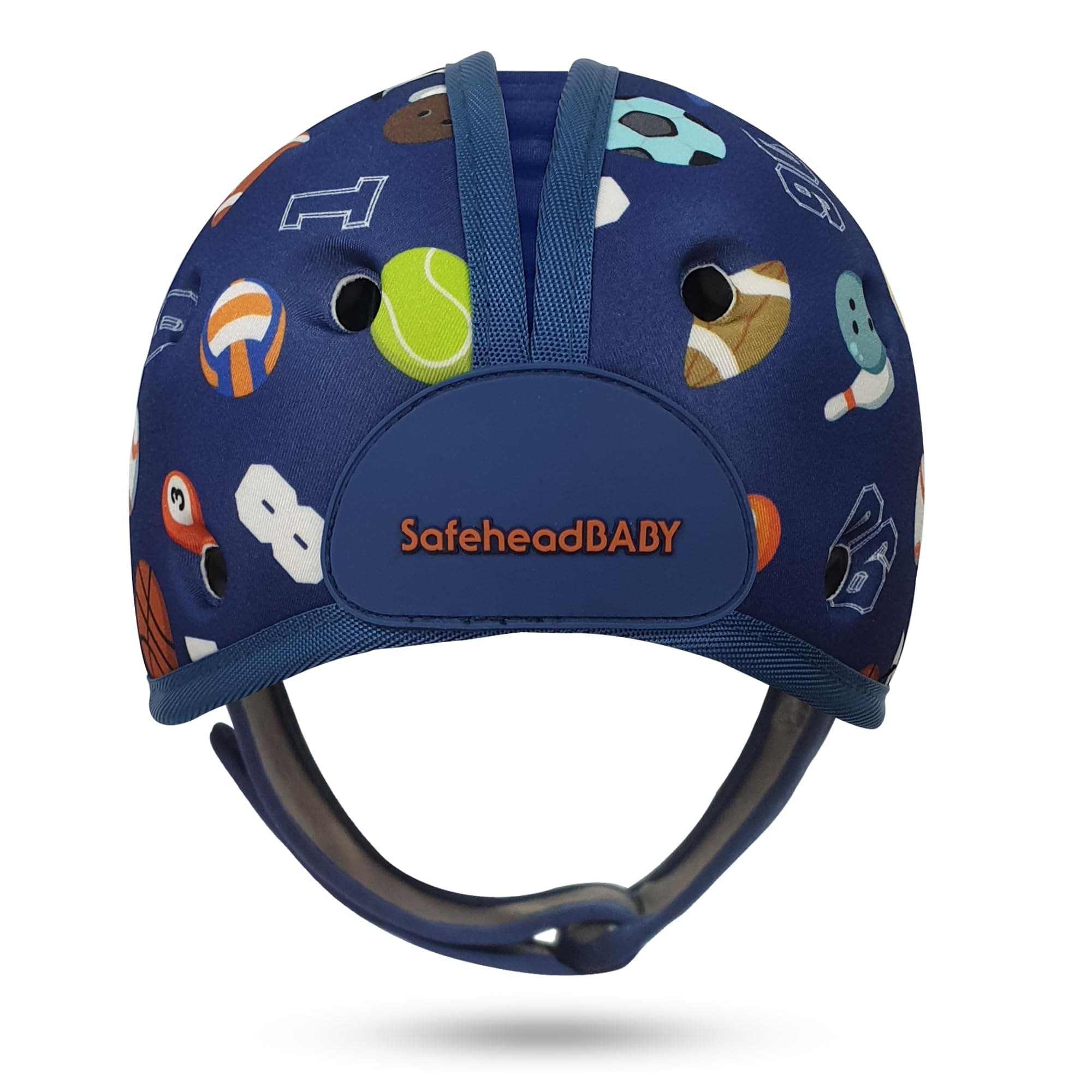 SafeheadBABY Soft Helmet for Babies Learning to Walk - Sporty Blue