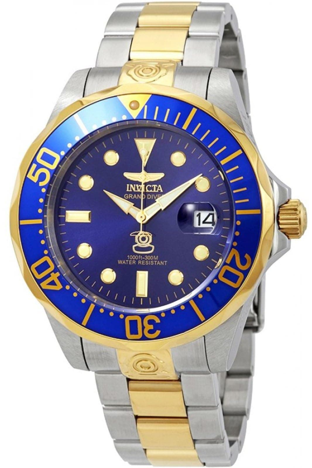 Men's 3044 Stainless Steel Pro Diver Automatic Watch