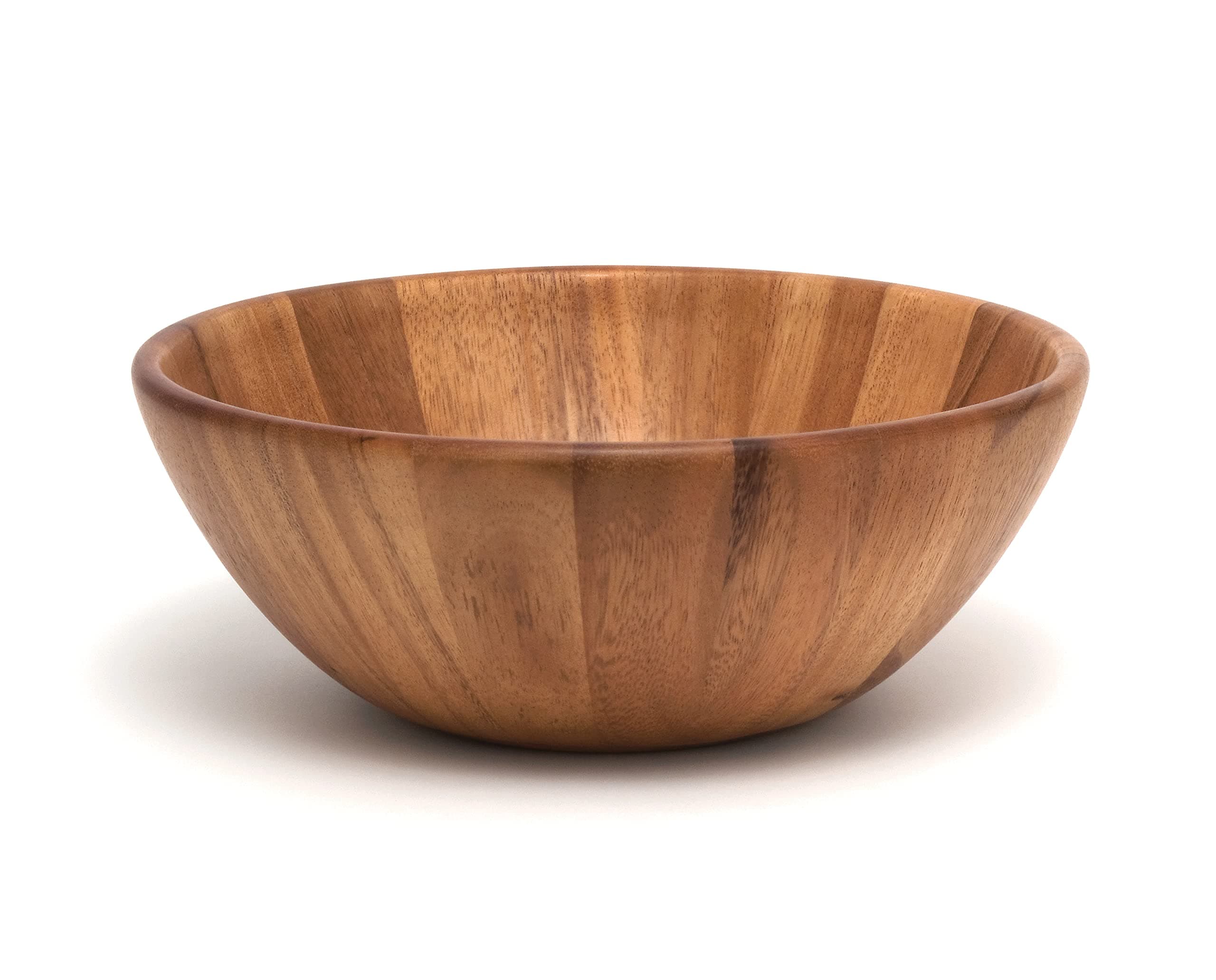 Lipper International Acacia Round Flair Bowl
