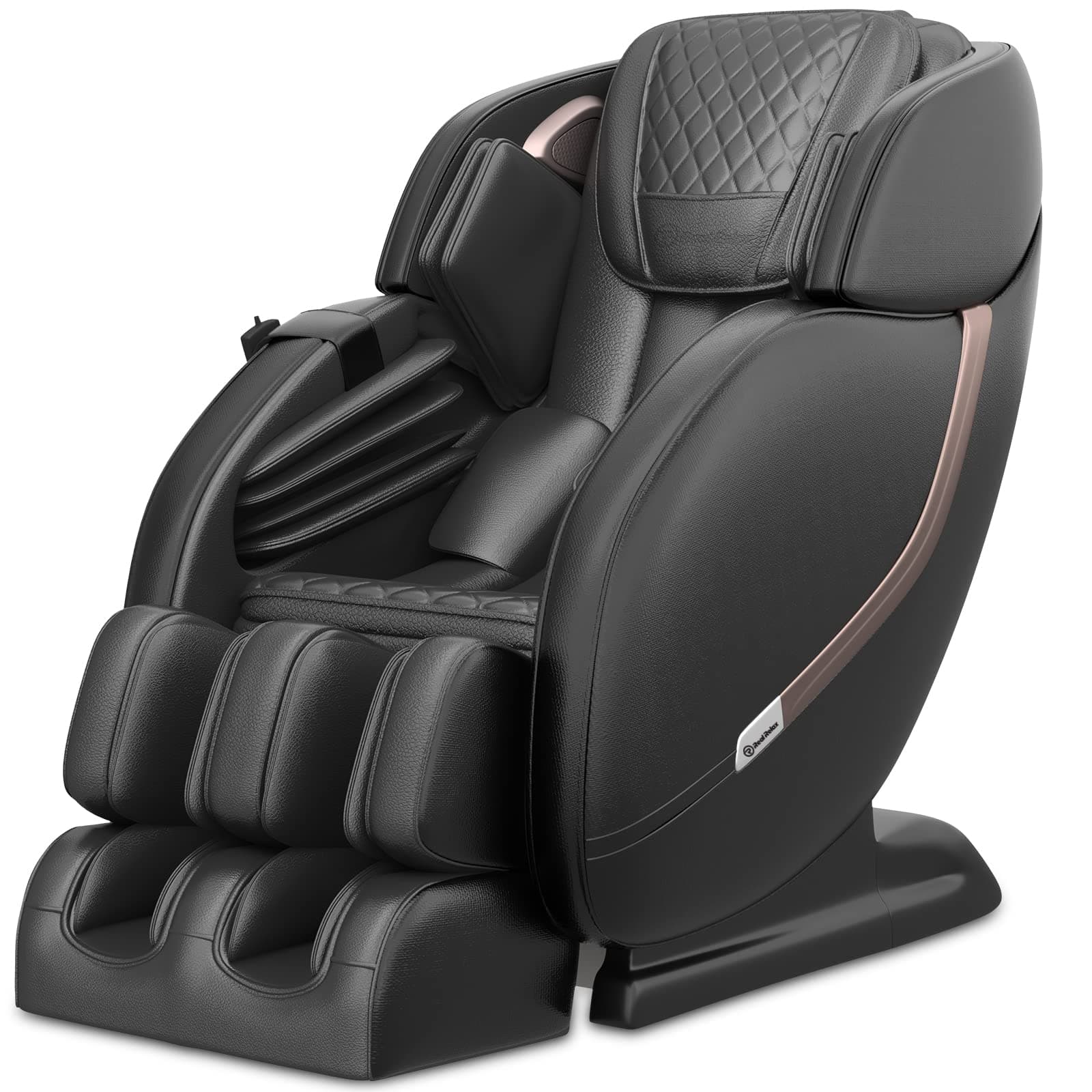 Real Relax Massage Chair, Zero Gravity Full Body Shiatsu SL Track Massage Recliner Chair with Bluetooth Waist Airbags Heating, PS3000 Black