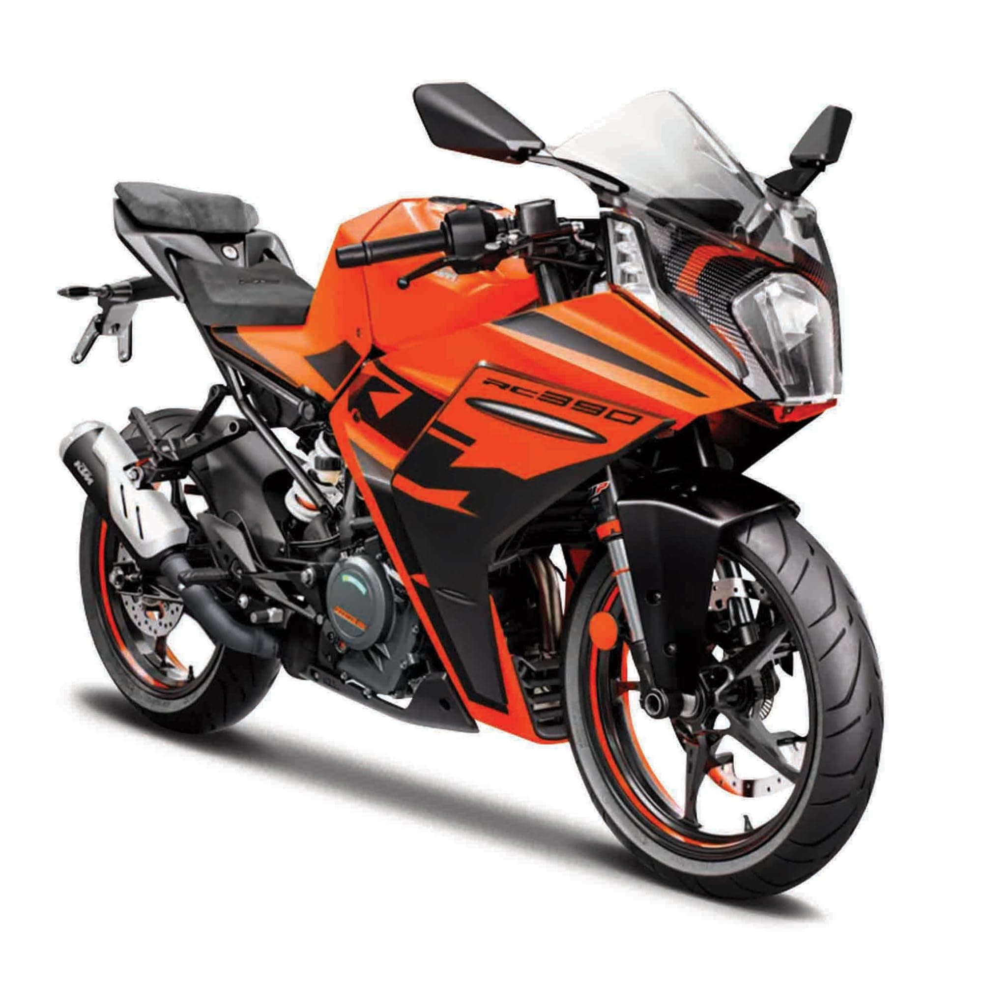 KTM RC 390 Motorbike - Incredibly Detailed Die-Cast Replica Collectible Model - 1:18 Scale