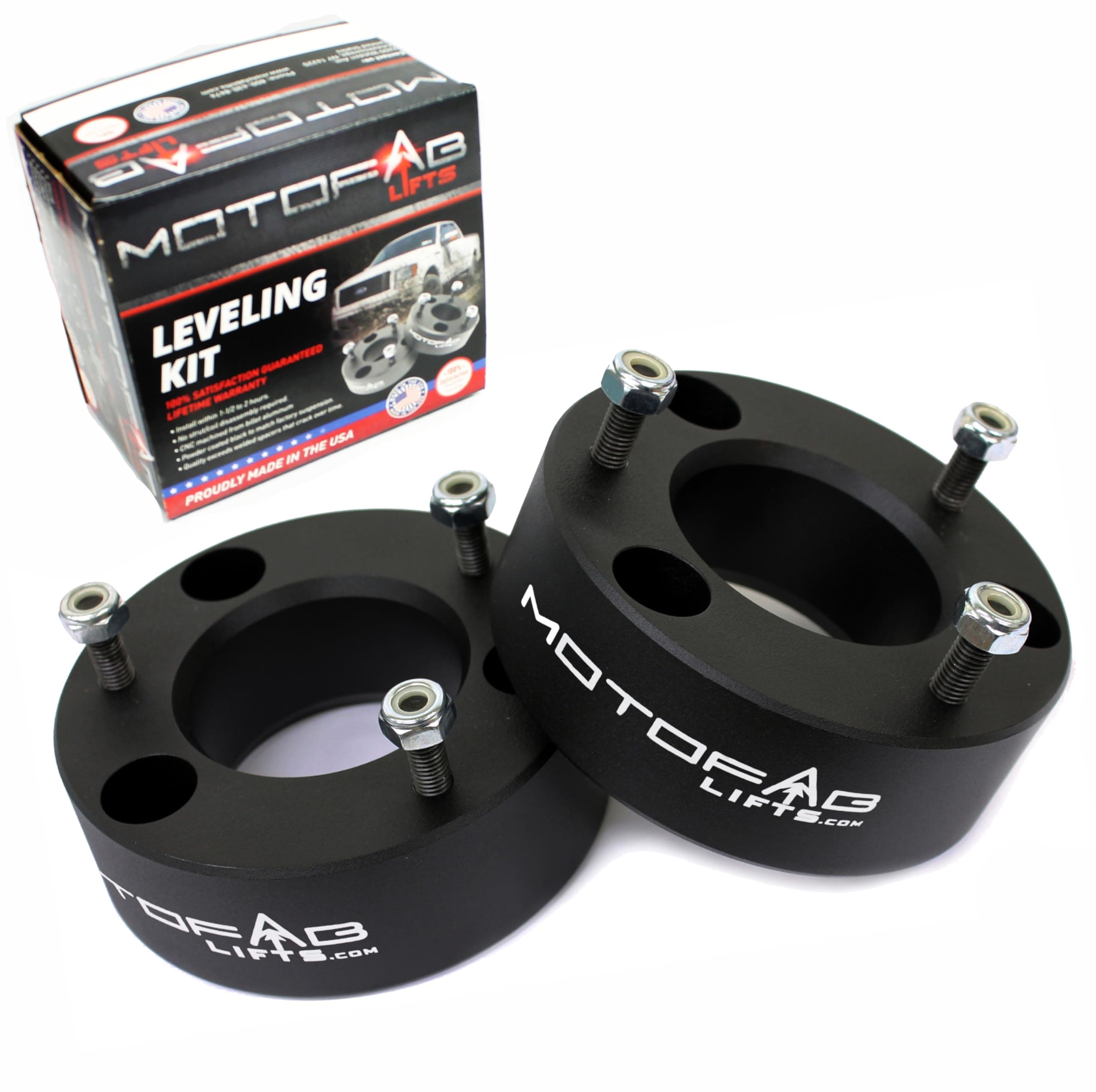 MotoFabLifts F150-3 - 3 in Front Leveling Lift Kit That is compatible with F150