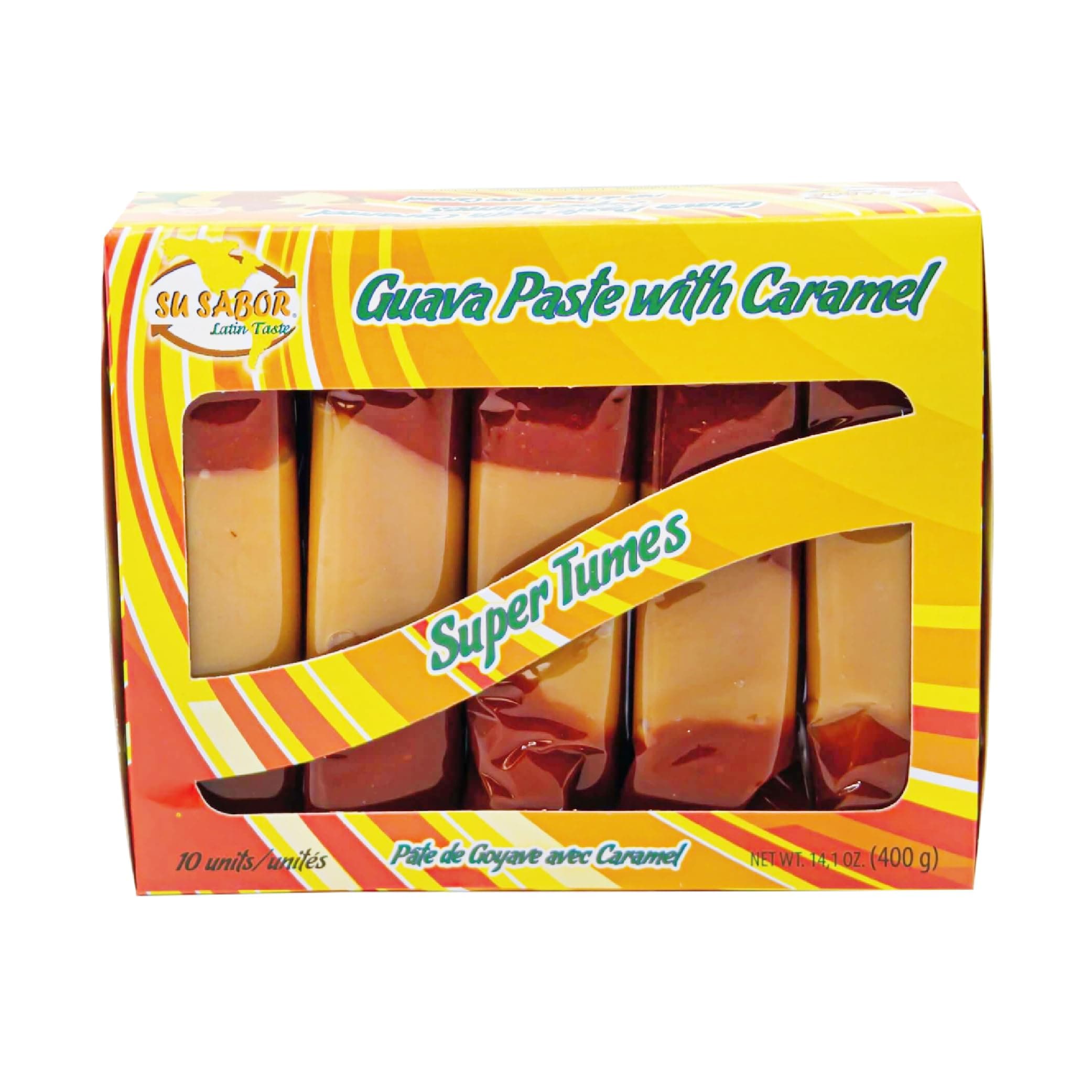 Su Sabor Super Tumes/ Guava and Caramel 10 units 14.1 oz
