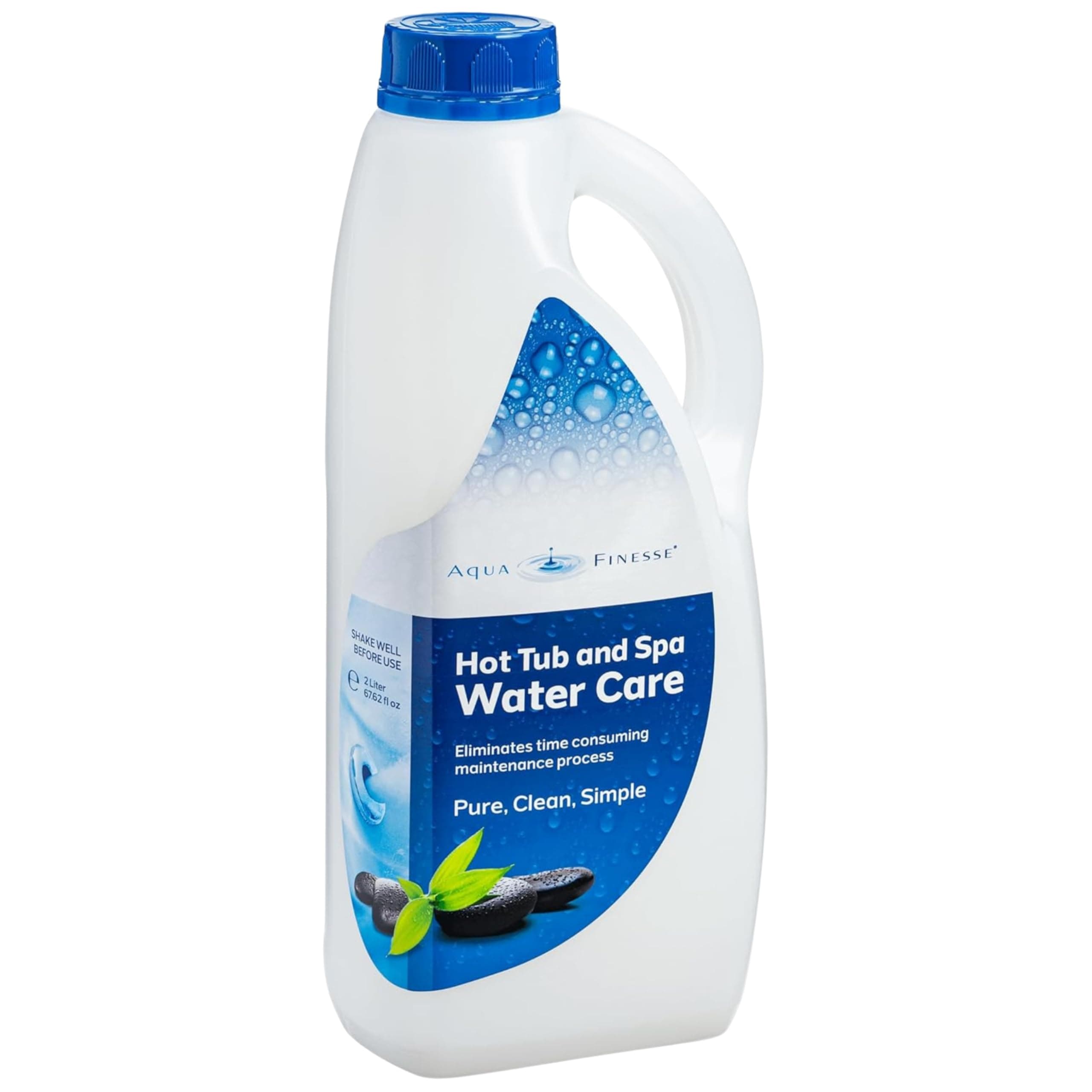 AquaFinesse Solution Service Pack Refill Bottle, 2 L