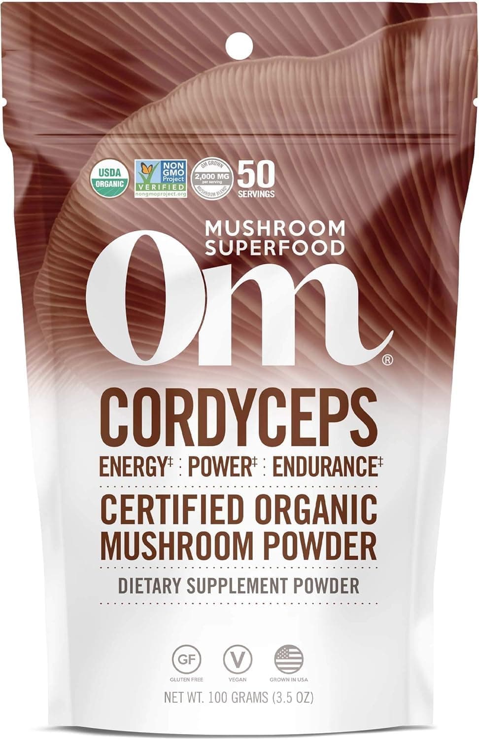 OM CORDYCEPS ORGANIC MUSHROOM POWDER 100G : 00200