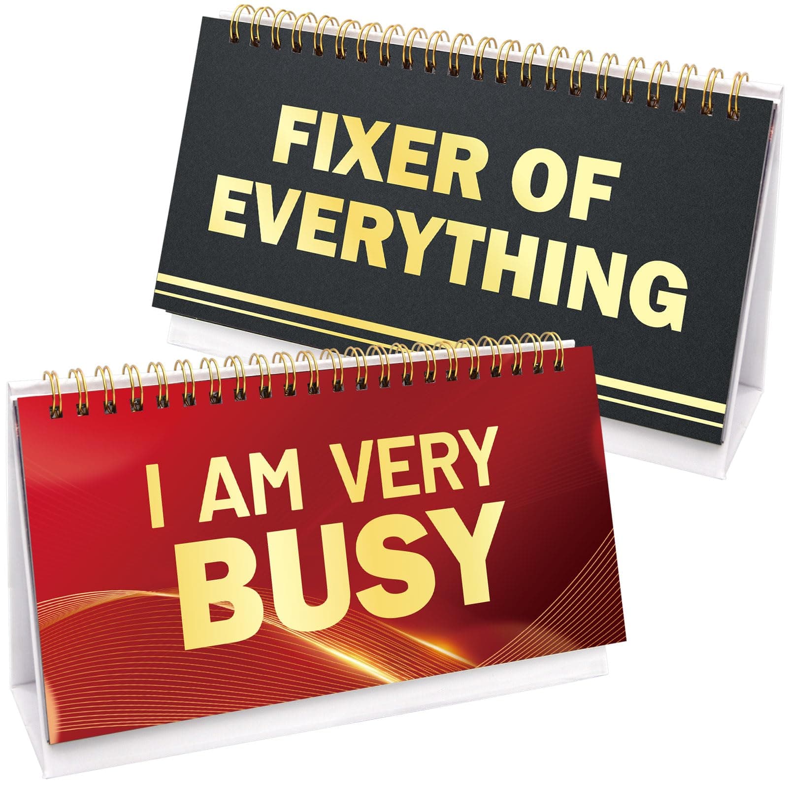 Funny Desk Signs 30 Flip Over Messages Desktop Novelty Accessories For Office Holiday Colleague Coworkers Gag Gift Supplies