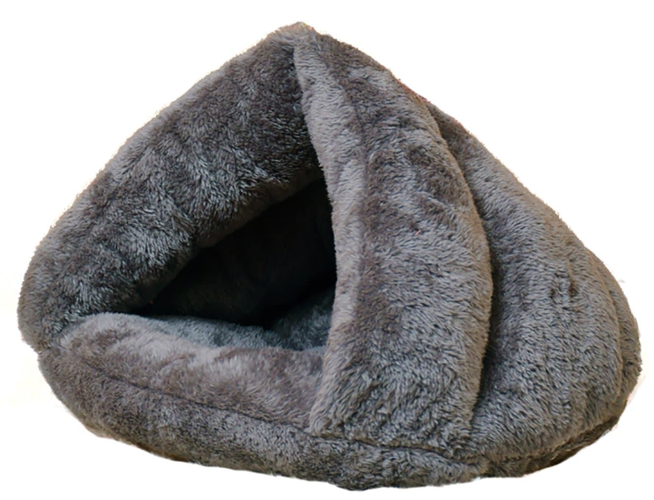 Pet Tent Cave Bed for Small Medium Puppies Kitty Dogs Cats Pets Sleeping Bag Thick Fleece Warm Soft Dog Cuddler Burrow House Hole Igloo Nest Cozy Bed for Cat Puppy