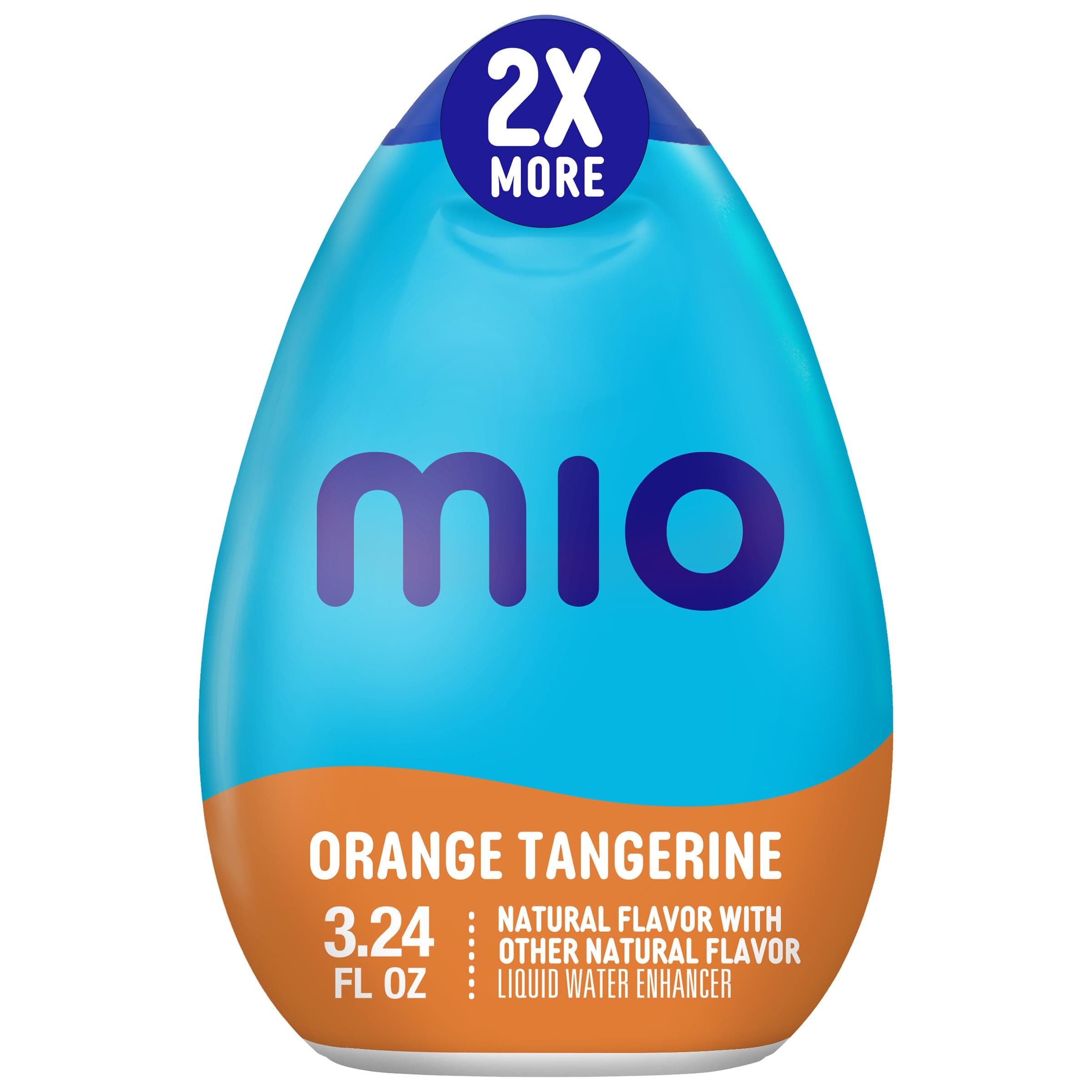 mio Orange Tangerine Flavored with Other Natural Flavor Liquid Water Enhancer, 3.24 fl oz Bottle