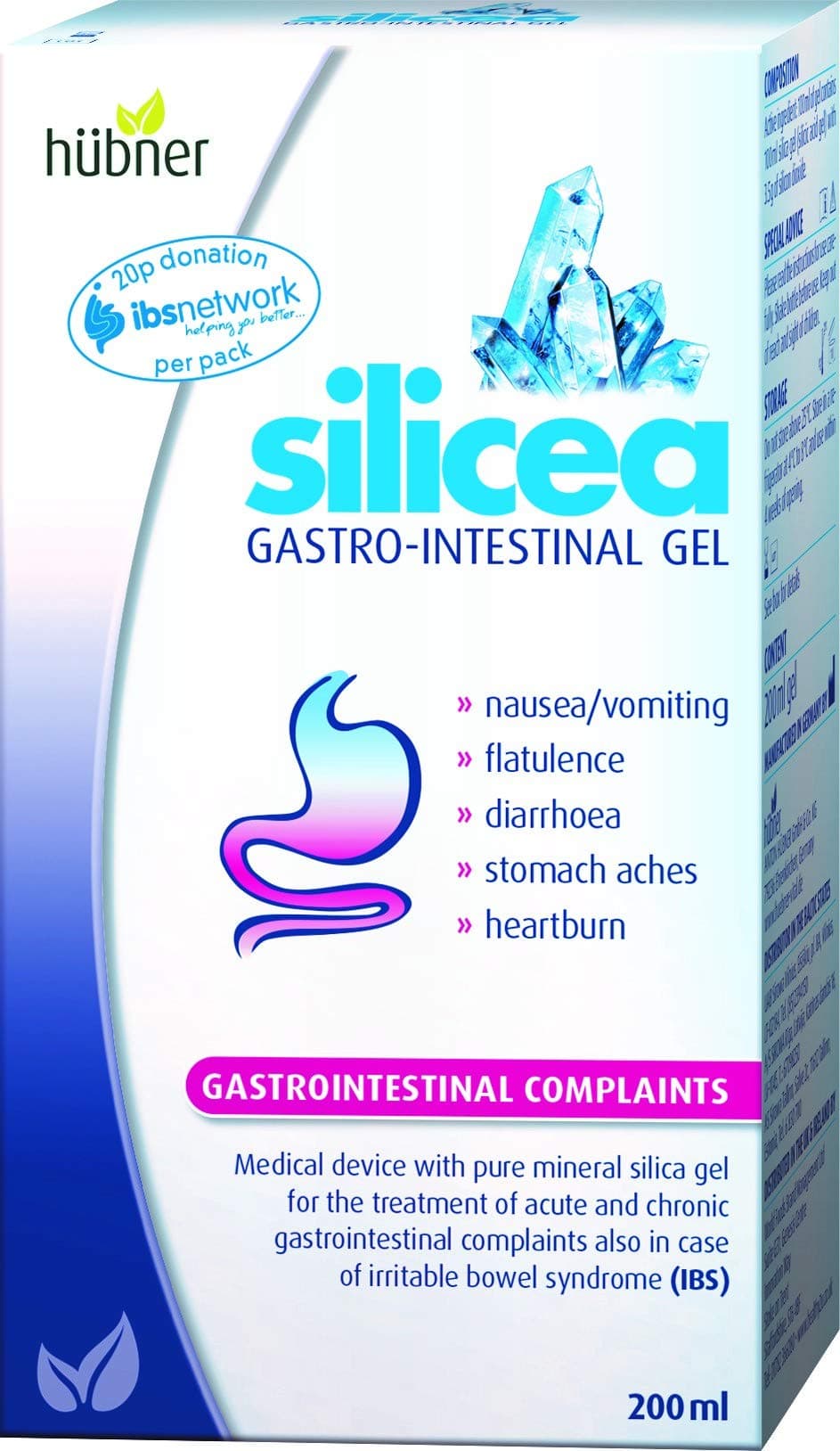 Silicea 68503 Gastrointestinal Gel, 200ml
