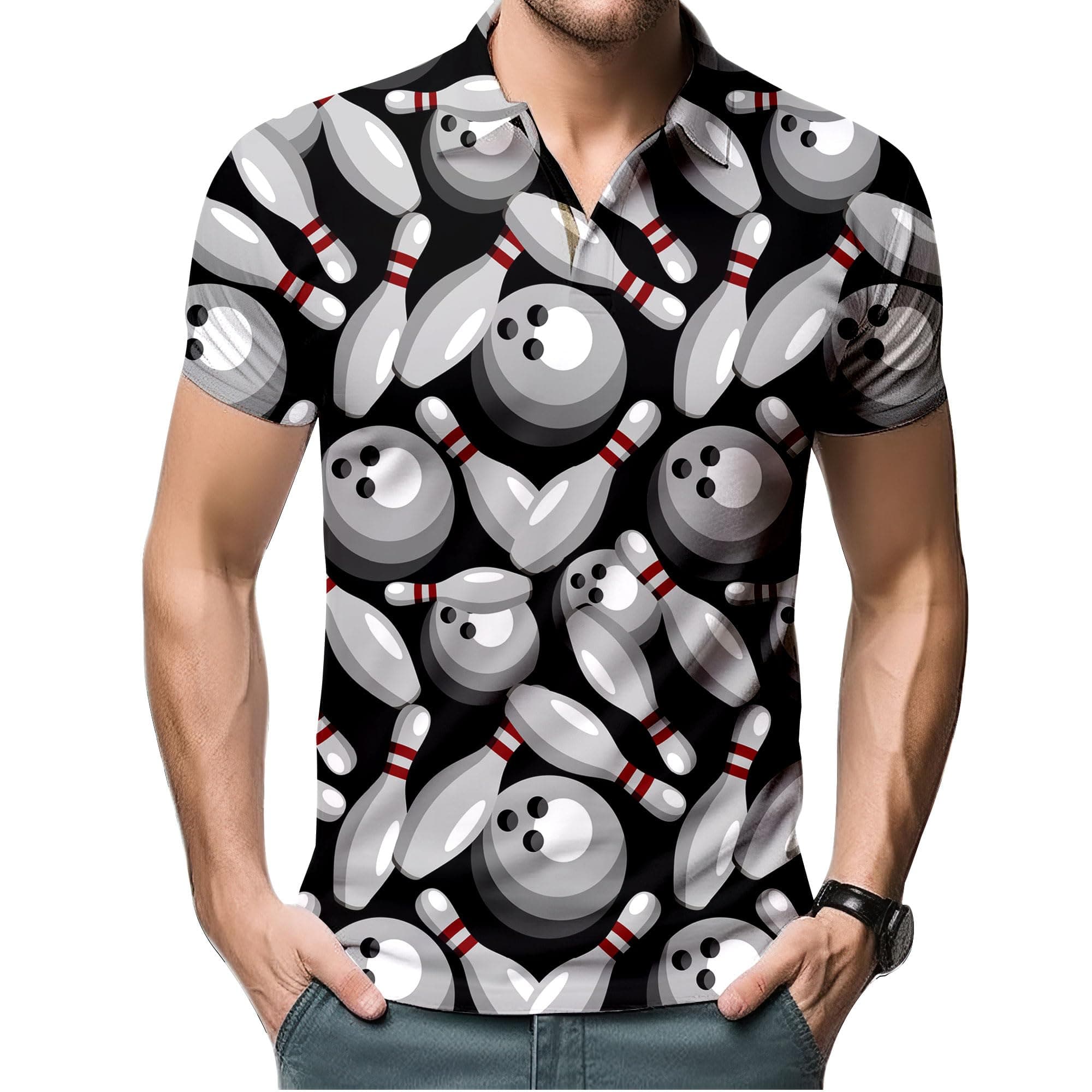 80s Golf Shirts for Men 90s Mens Golf Shirts Short Sleeve,Funny Golf Shirts Dry Fit 80s Outfit for Men