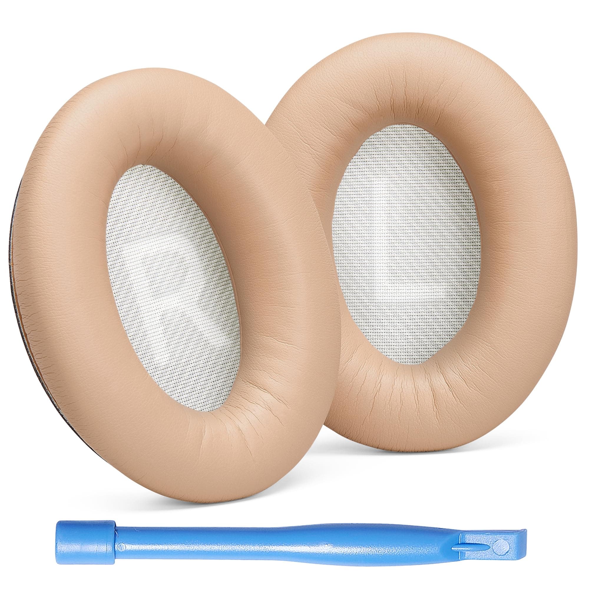 AHG Premium SoundLink AE2 Ear Pads Cushions Compatible with Bose SoundLink AE2 / Bose SoundLink Around Ear ii Wireless Headphones (Beige). Premium Protein Leather | Extra Thick Soft High-Density Foam