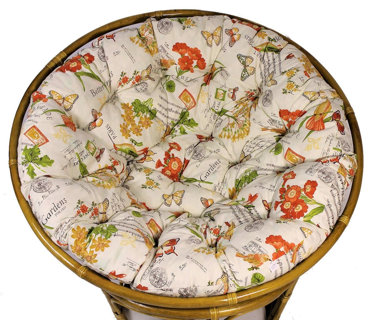 SEAT CUSHION FOR Papasan Chair Replacement Cushion Papasan D 120 cm