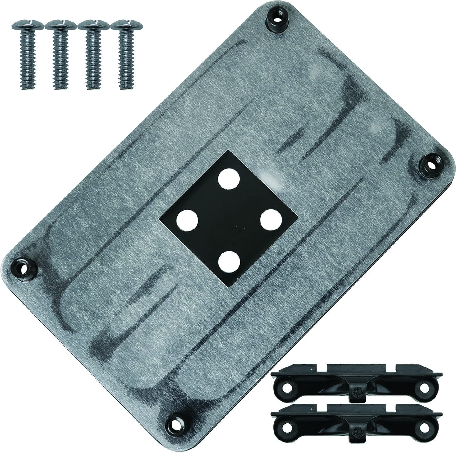 AM4 CPU Heatsink Bracket Back Durable CPU Heatsink Bracket Motherboard CPU Fan Cooling Mounting Sheet Plate Backplate for AMD AM4 B350 X370 A320 X470 B450 B550 X570