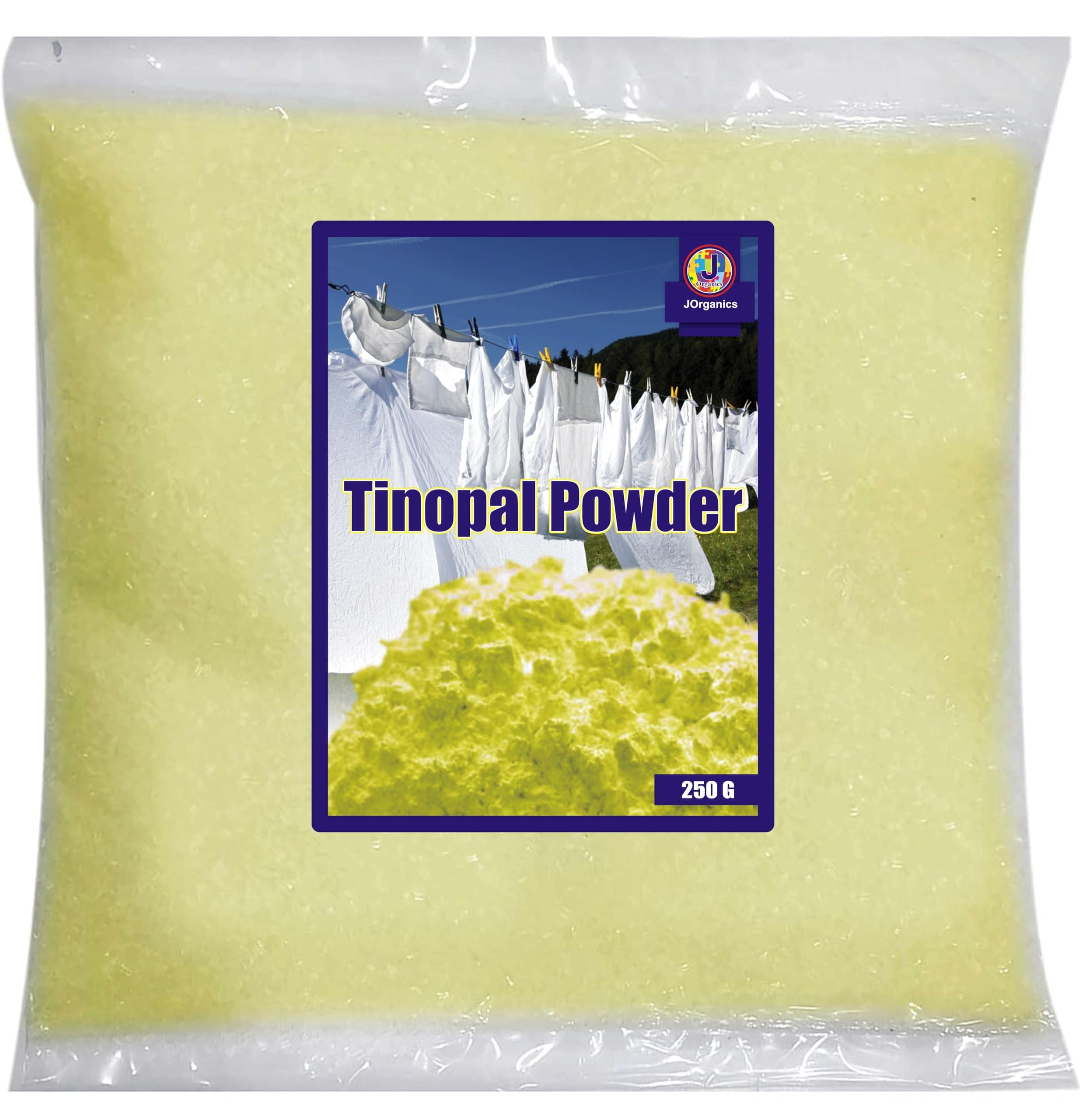 Tinopal Optical Brightening Agent | Safe and Effective for Whitening Fabrics - 250 grams, Powder