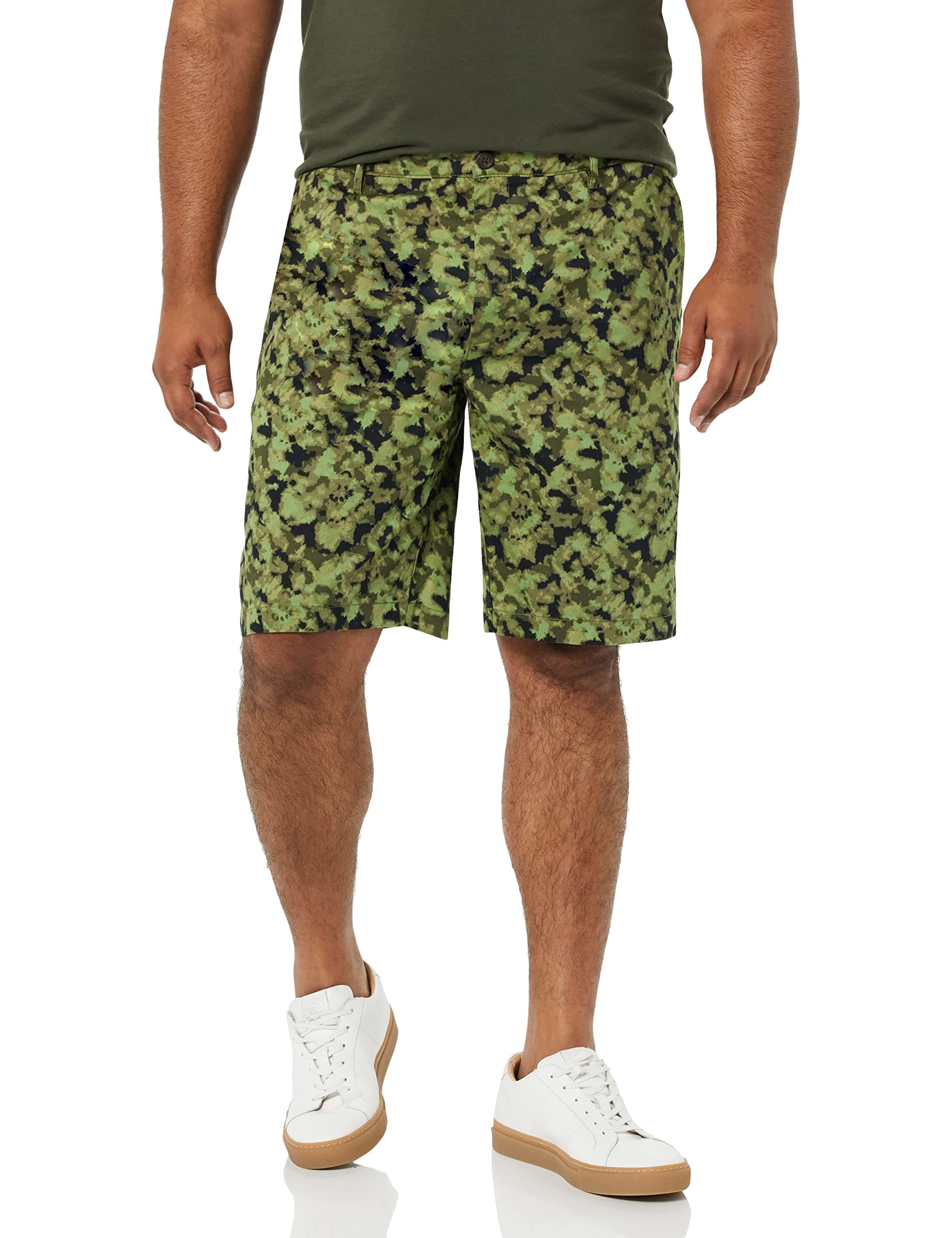 Goodthreads Men's Slim-Fit 11" Flat-Front Comfort Stretch Chino Short