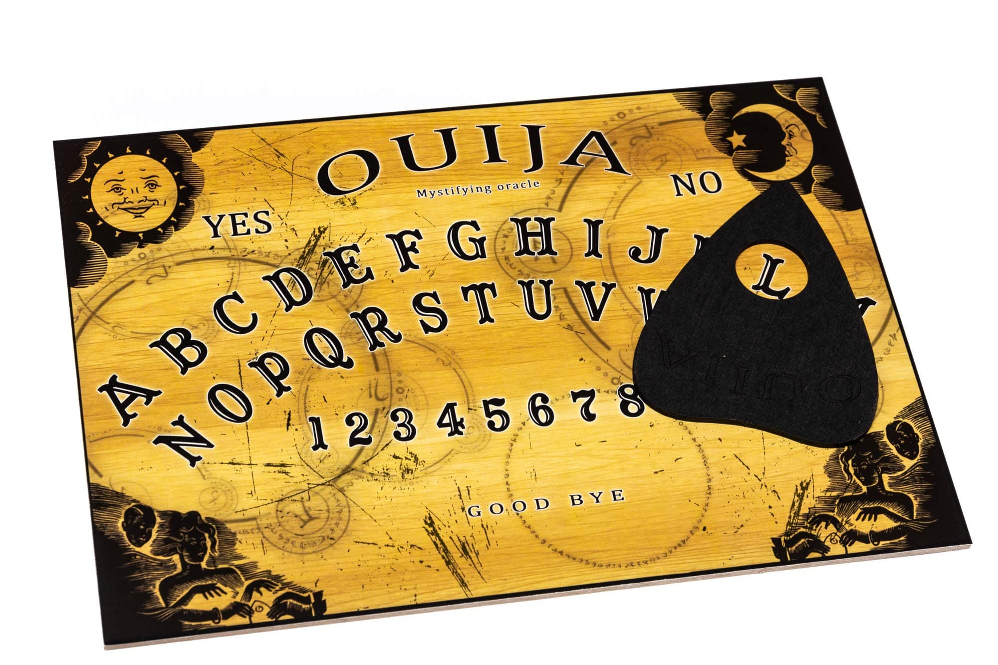 Ouija Board game with Planchette and detailed instruction for Spirit Hunt