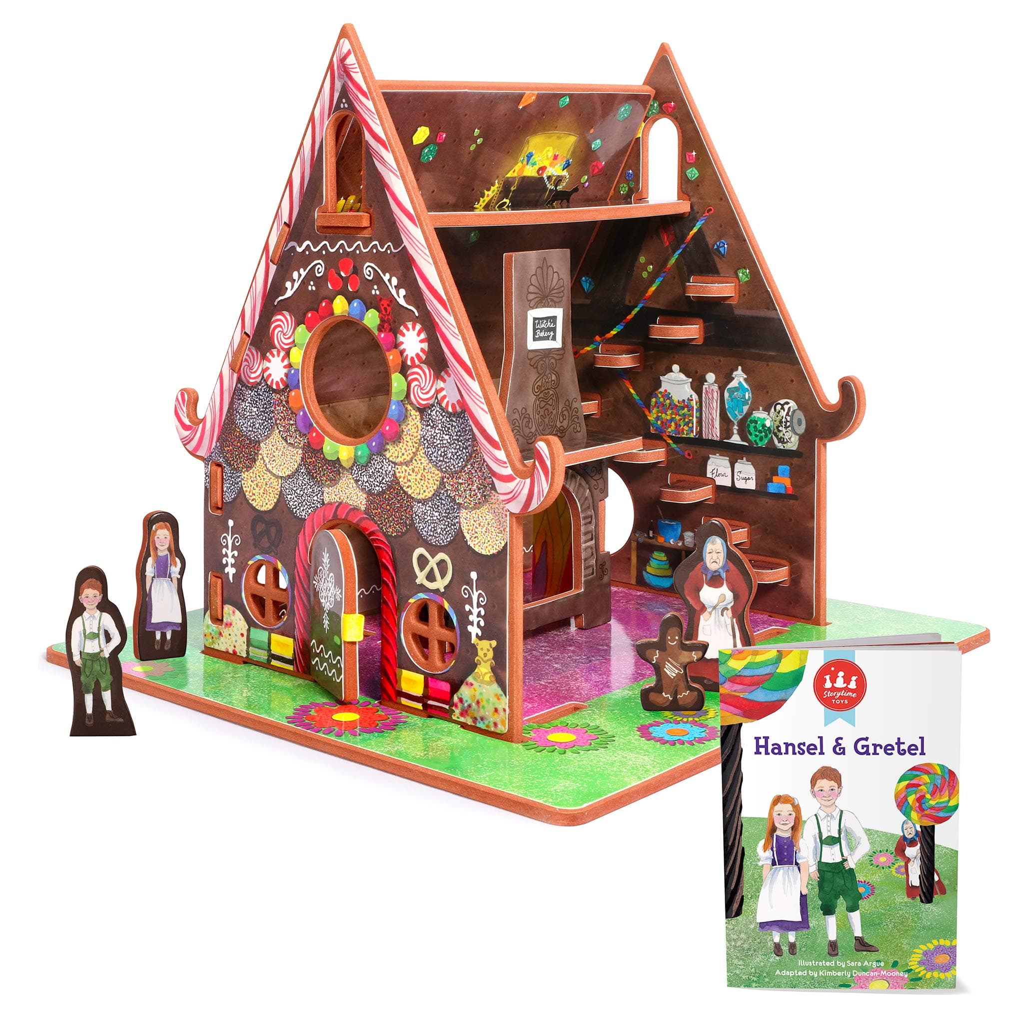 Hansel and Gretel Storybook Playset