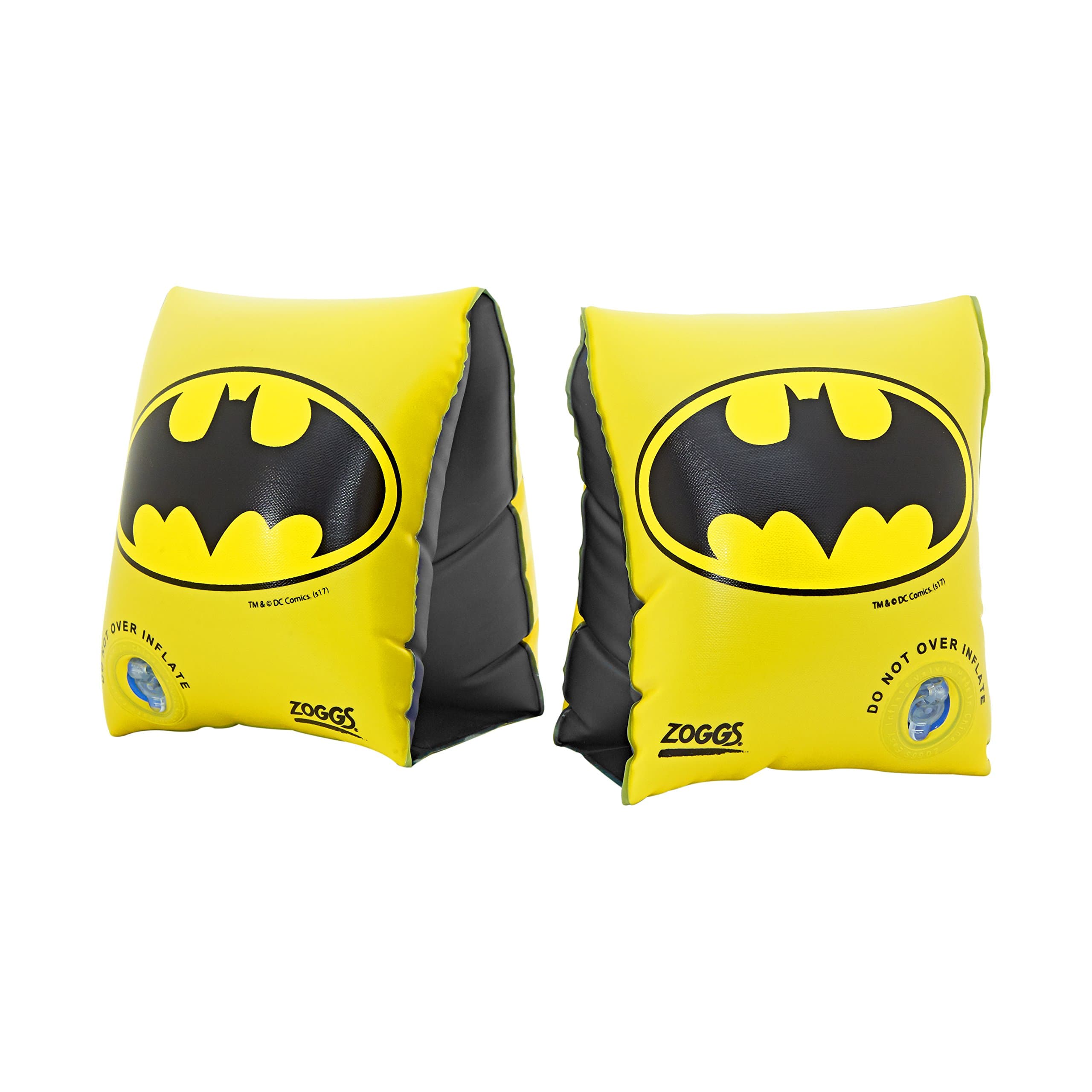 Zoggs Kids' DC Super Heroes Inflatable Swimming Armbands, Batman, Wonder Woman, Superman (2-6 Years)