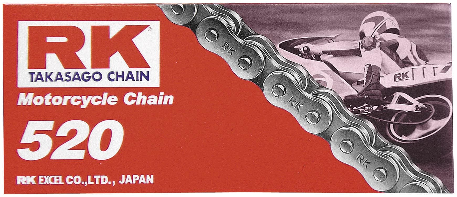 RK Chain 520 X 118 RK-M STAND CHAIN Chains 520 RK-M GRY- 520X118 RK-M