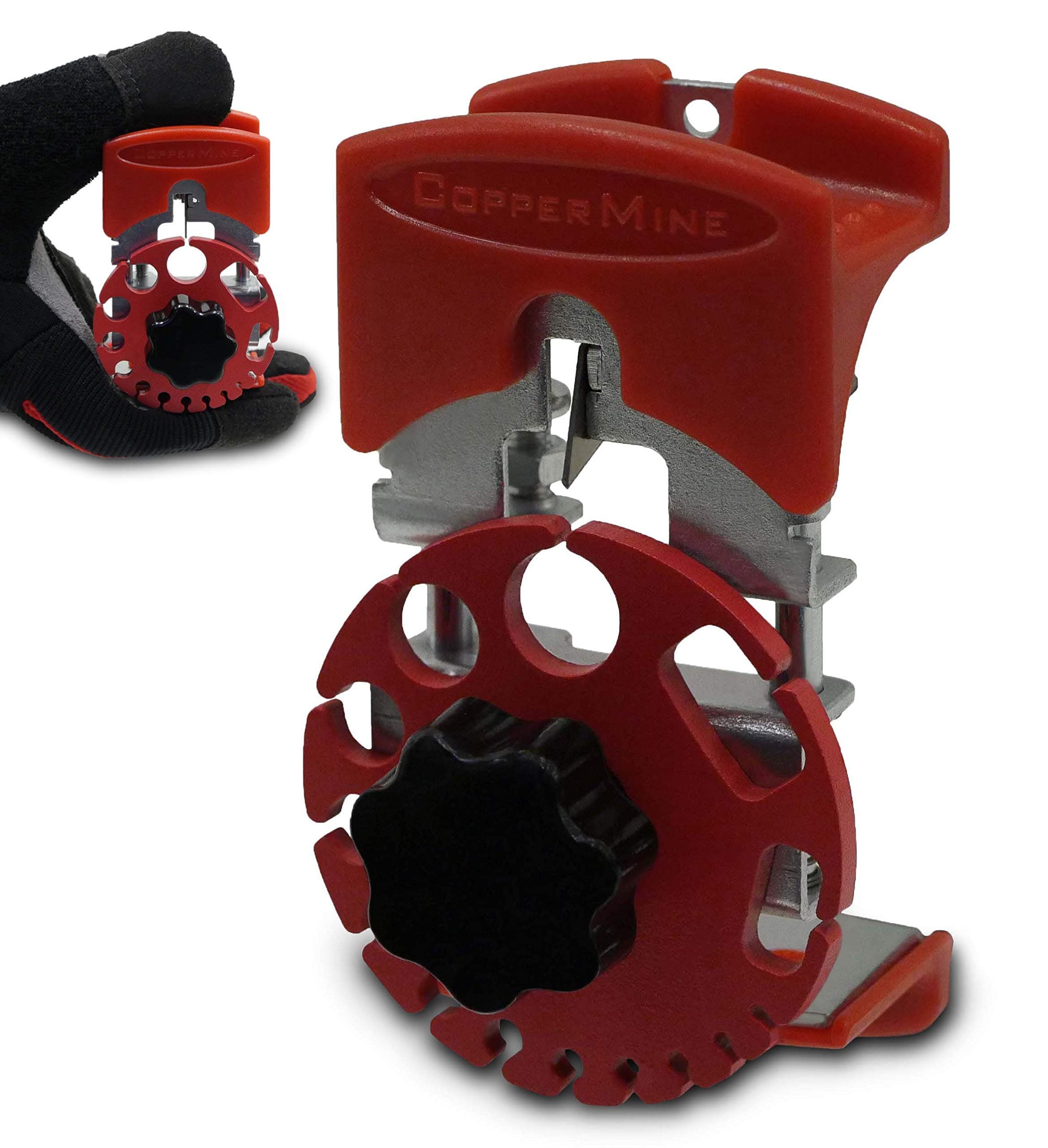 CopperMine Handheld Wire Stripping Tool β Manual Cable Stripper for Scrap Copper Recycling, Portable Wire Cutter with Replaceable Blade, Strips Electrical & Household Cables