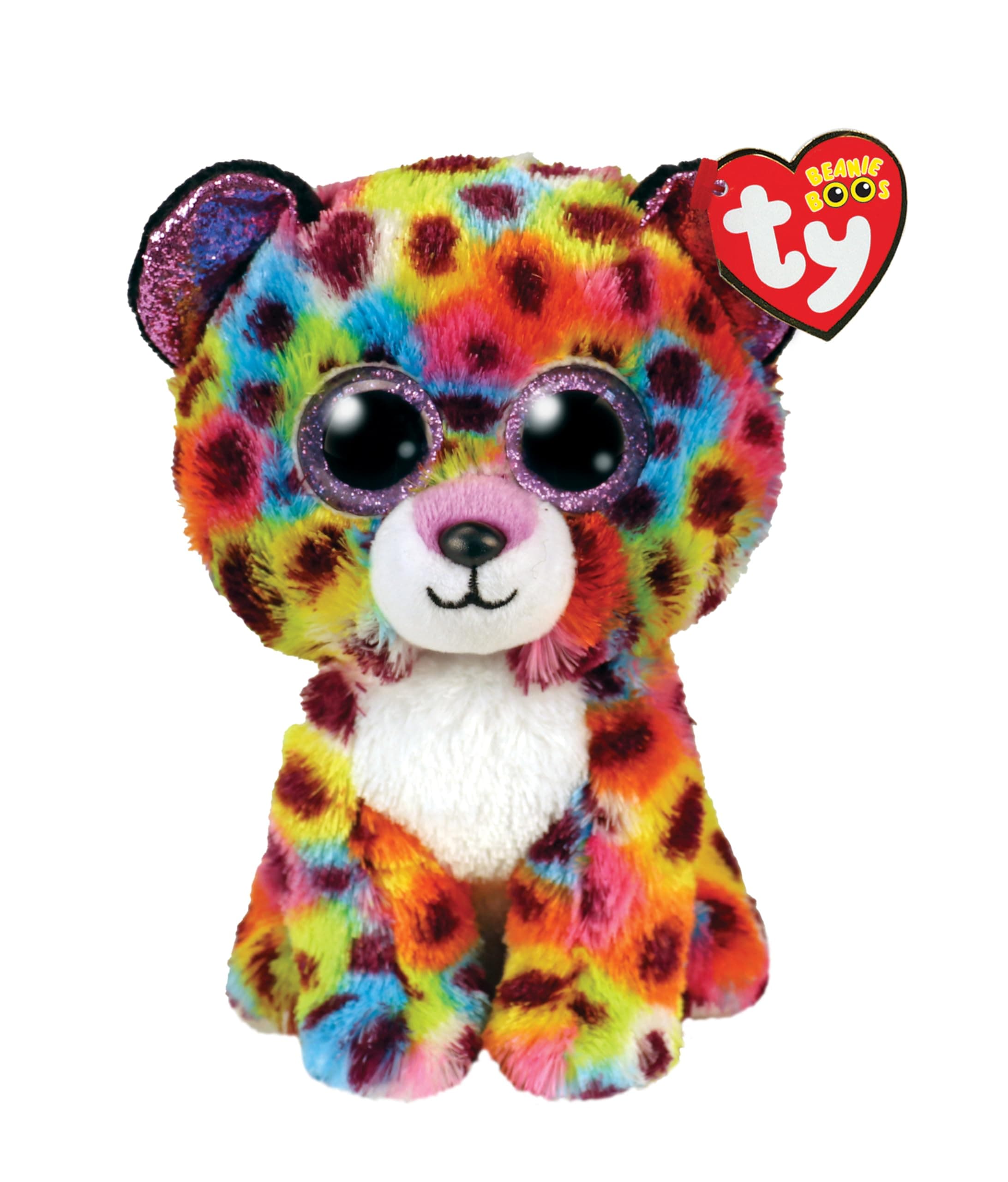 36284 15 cm Giselle Leopard W/Horn-Beanie BOOS, Multicolored, One Size