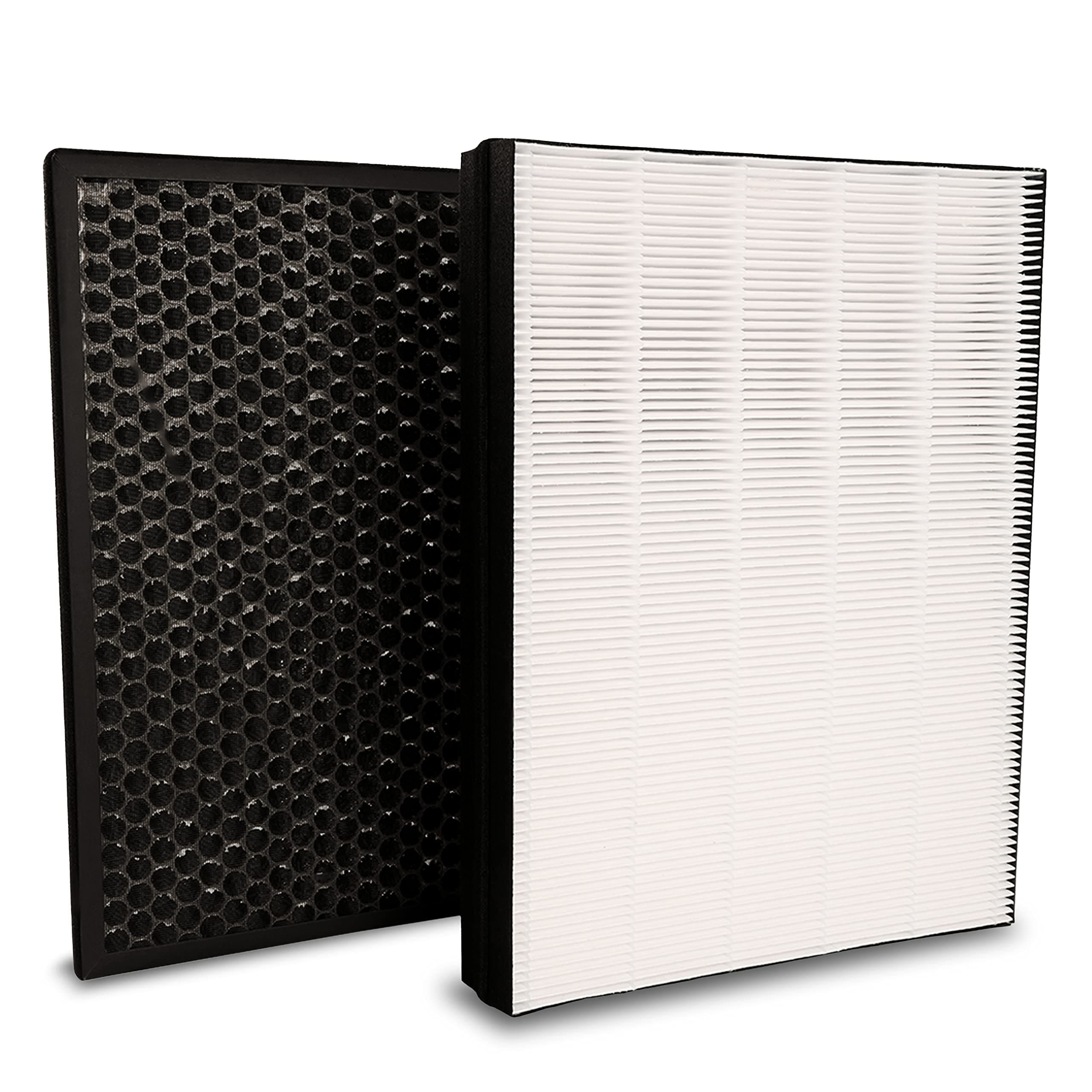 Air Purifier Filter Set (True HEPA FY-3433 + Active Carbon Filter FY-3432) Compatible with Phillips Air Purifier Series 3000, Models: AC-3256, AC-3257, AC-3259