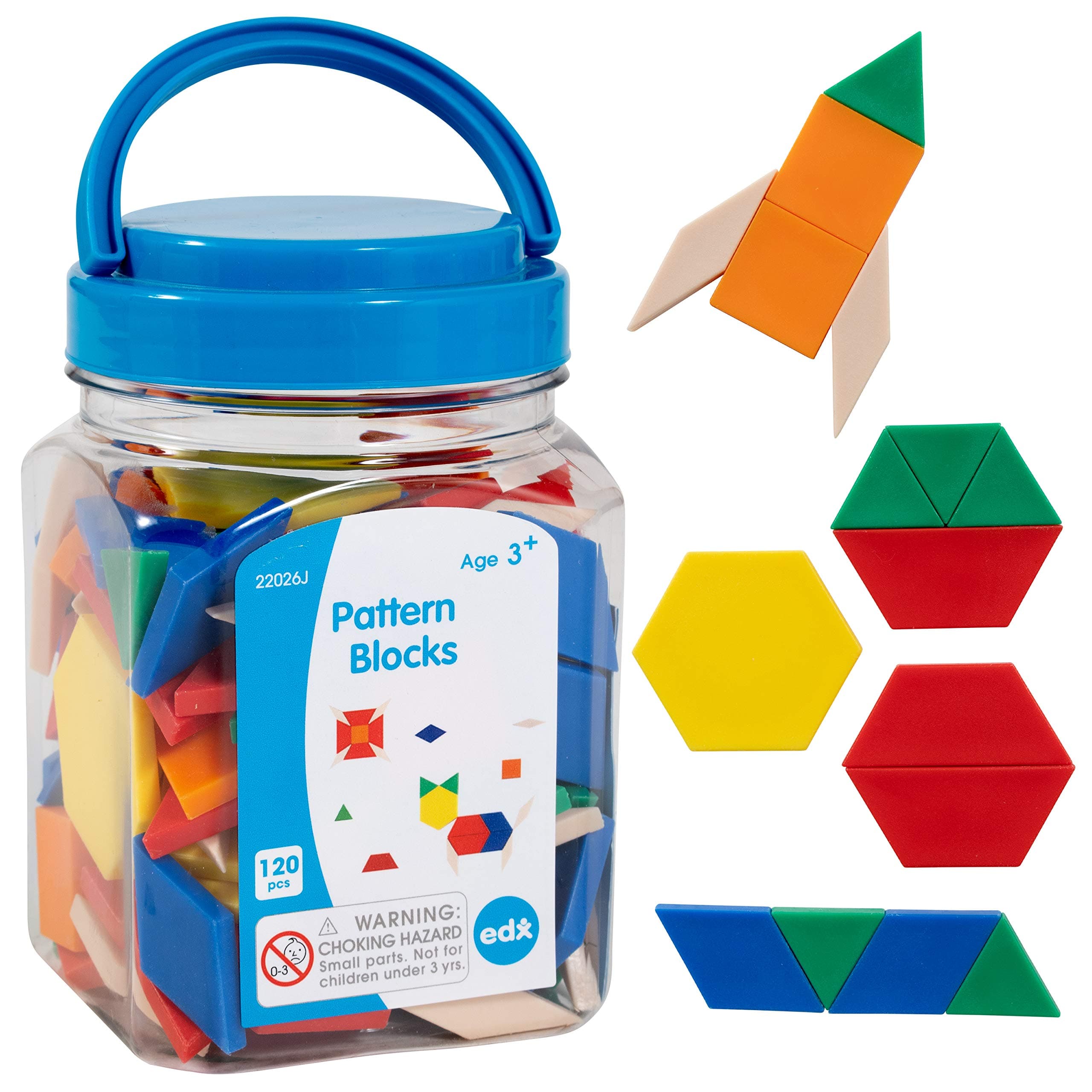 Pattern Blocks - Set of 120