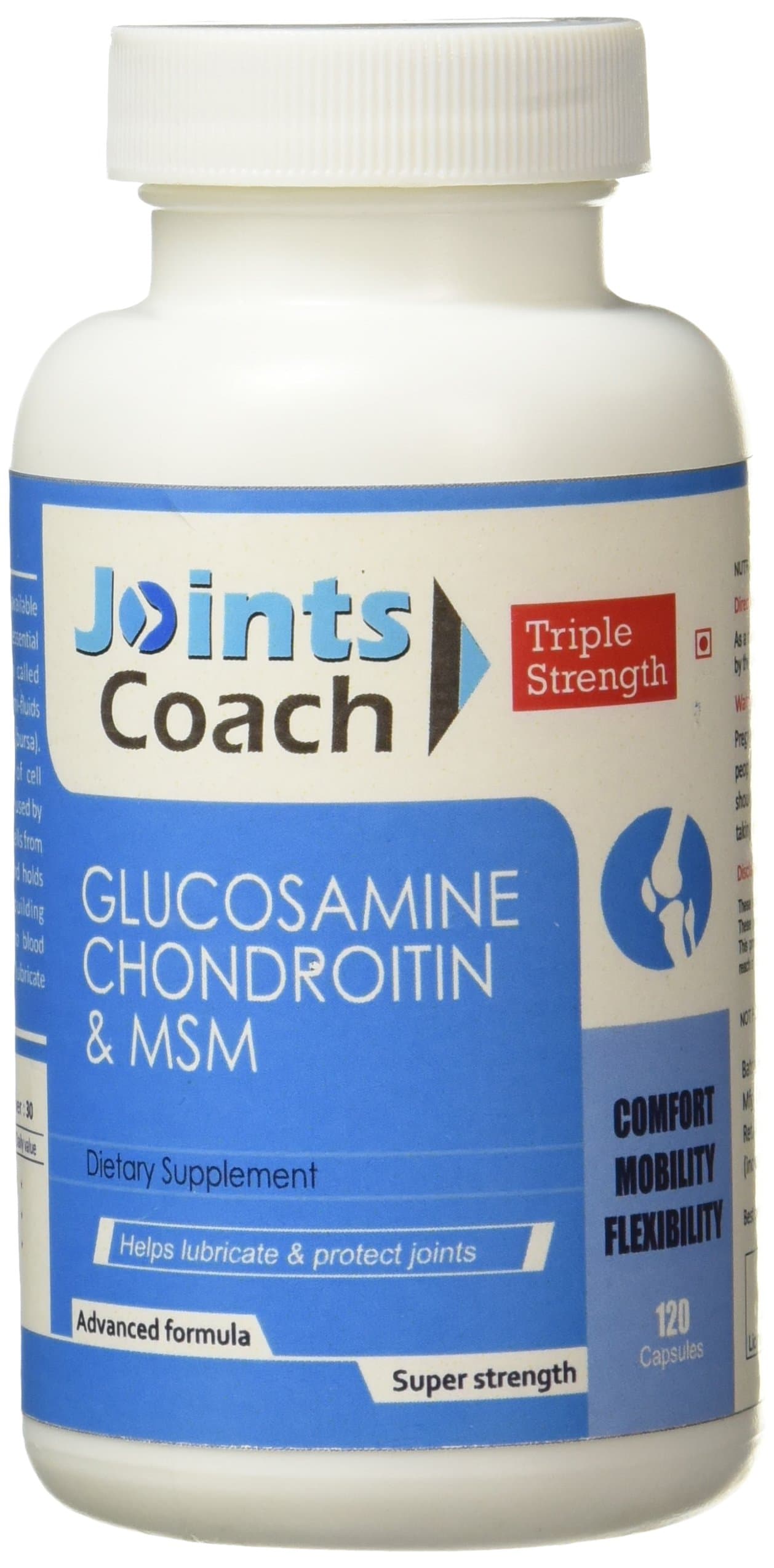 Joint's Coach Glucosamine Chondroitin with MSM - 120 Capsules