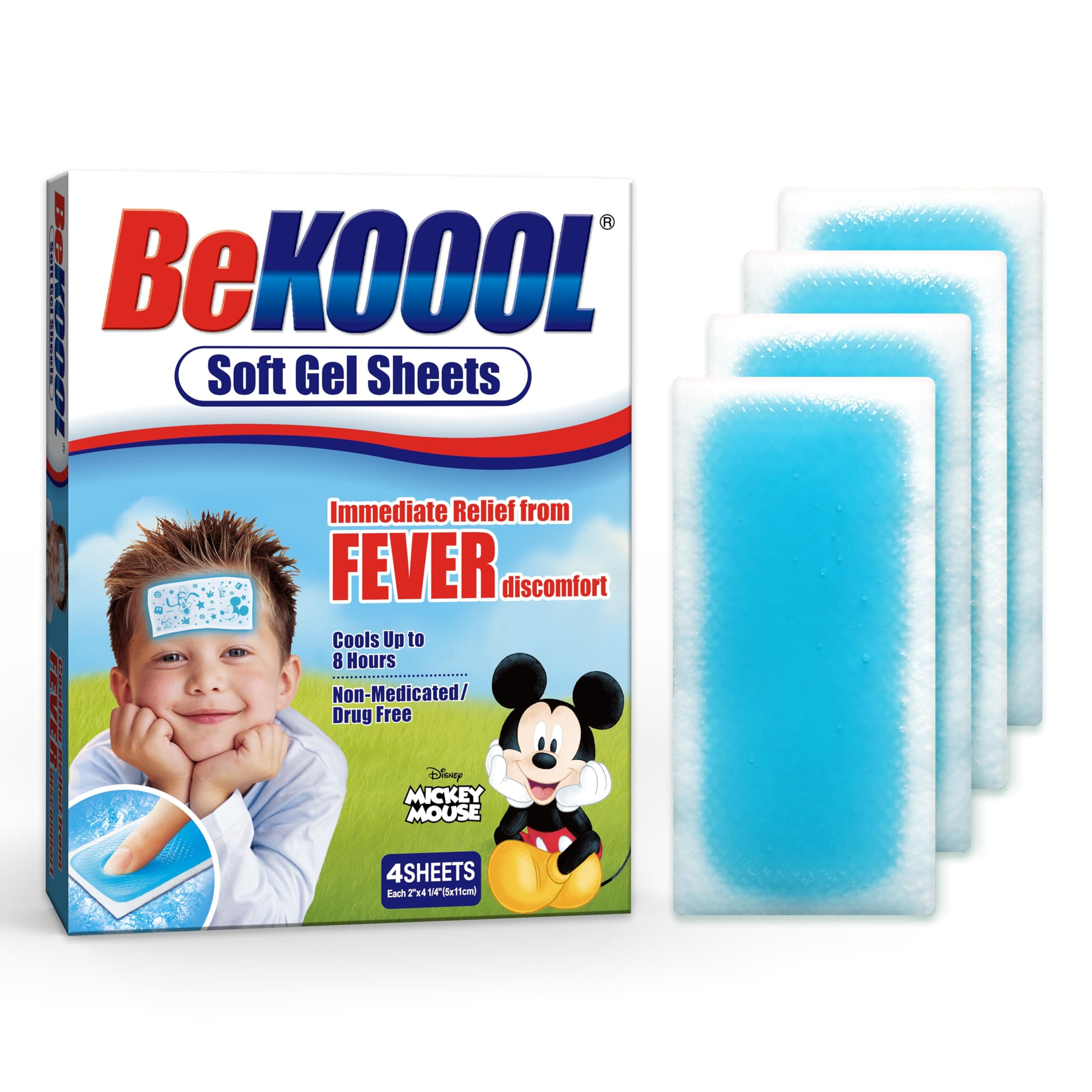 Be Koool Be Koool Soft Gel Sheets For Kids Pack of 1