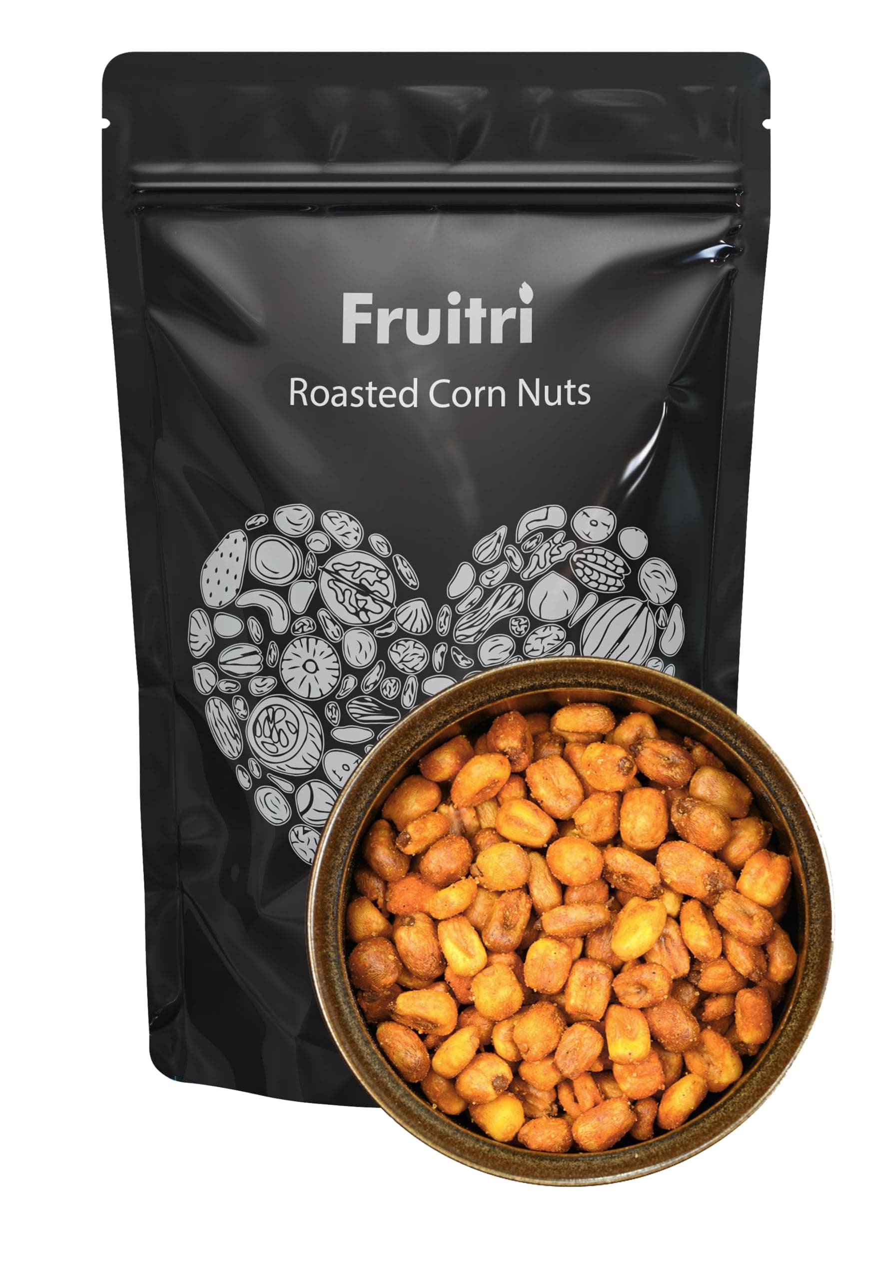 Fruitri Premium Roasted Corn Nuts 200 grams - Irresistible Flavor, Nutritious Snacking