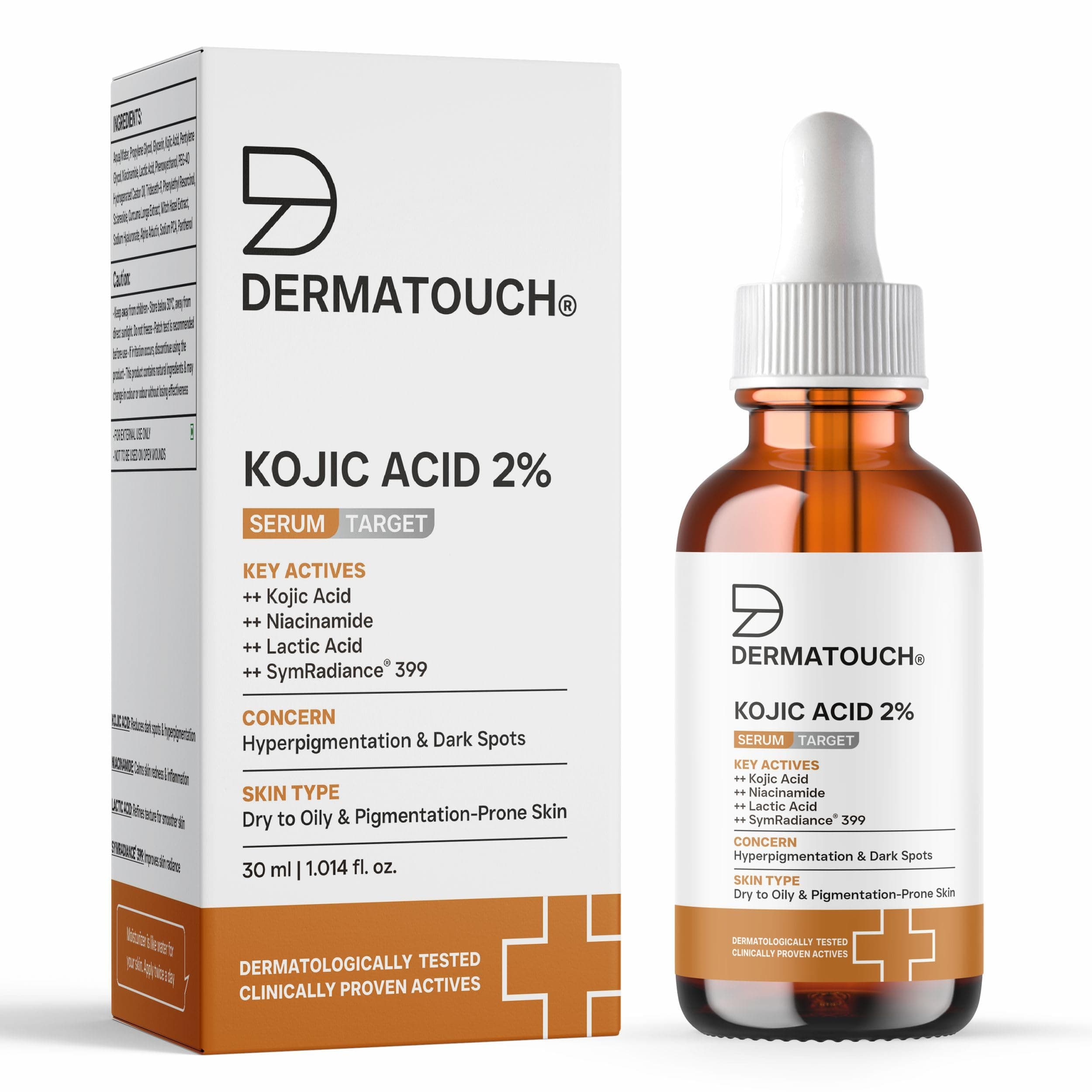Kojic Acid 2% Serum | Best For Hyperpigmentation & Uneven Skin Tone | For Both Men & Women | 30.00 ml (Pack of 1)
