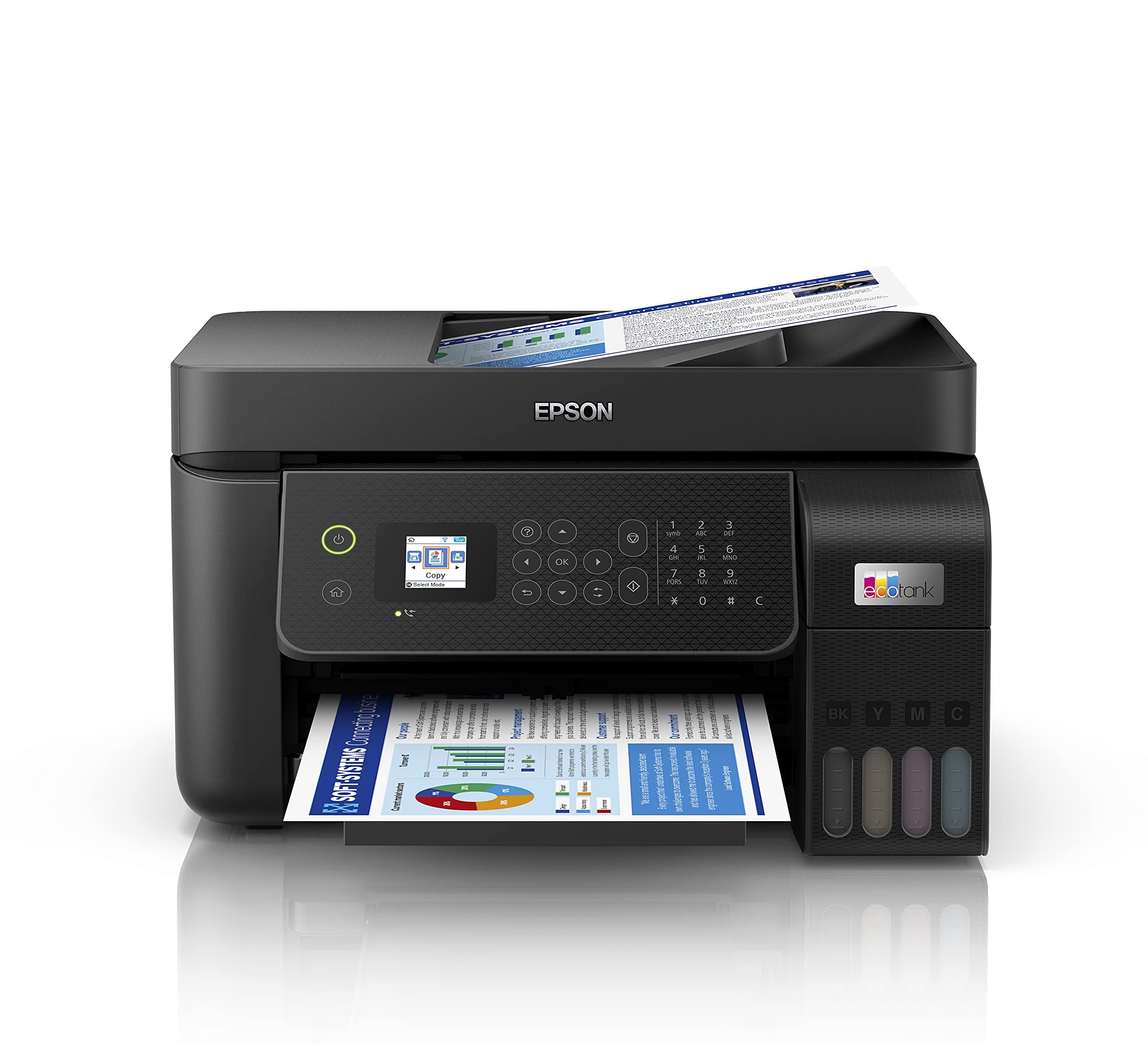 EcoTank ET-4800 A4 Multifunction Wi-Fi Ink Tank Printer with a Included Stock of Inks up to 3 Years
