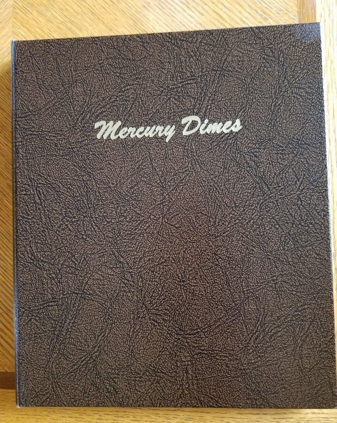 Dansco Coin Album #7123 for Mercury Dimes: 1916-1945
