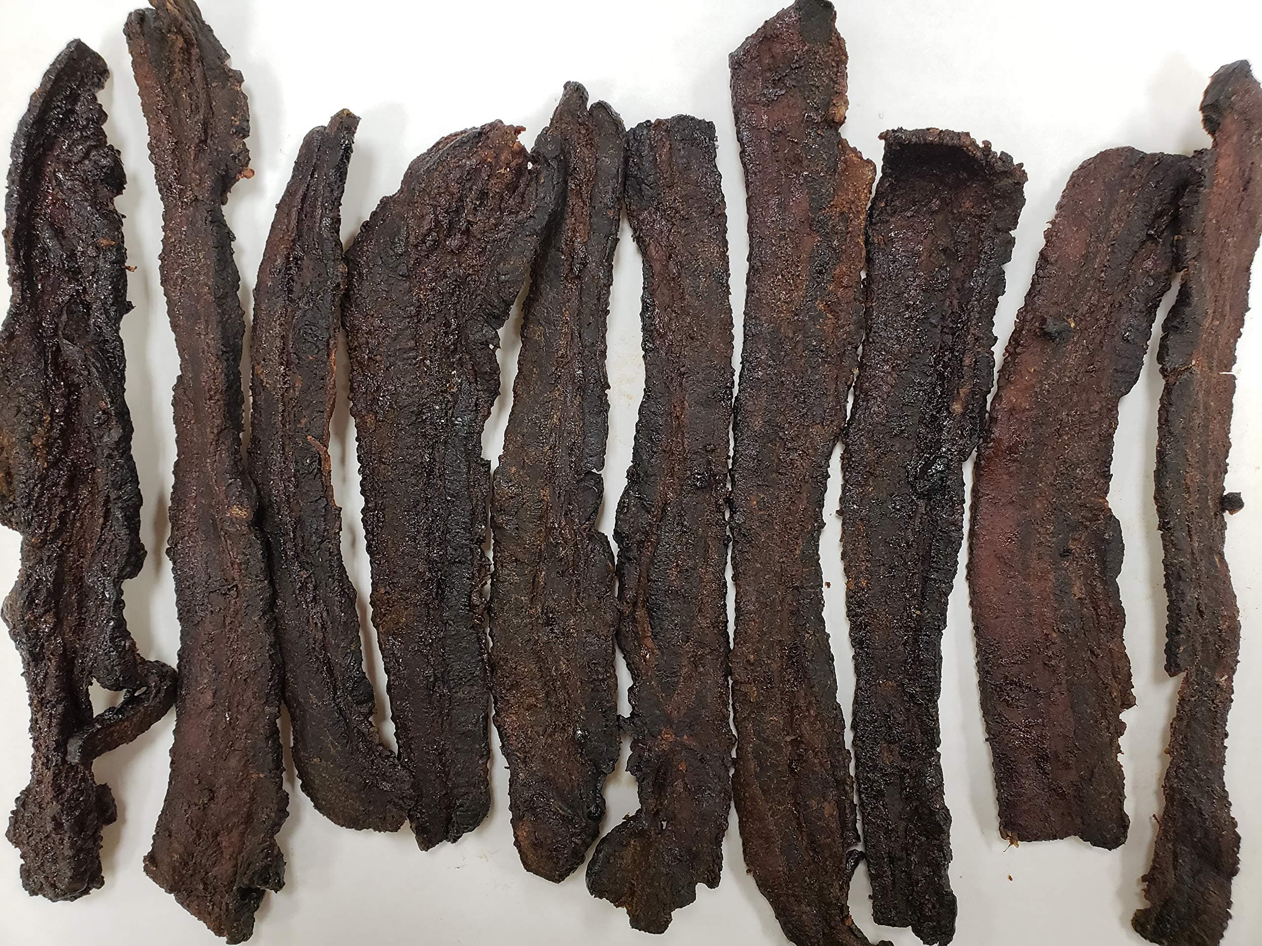 Pit-Smoked Bacon Jerky by Dublin Jerky | Smoked With Apple & Cherry Wood - 16 Ounce