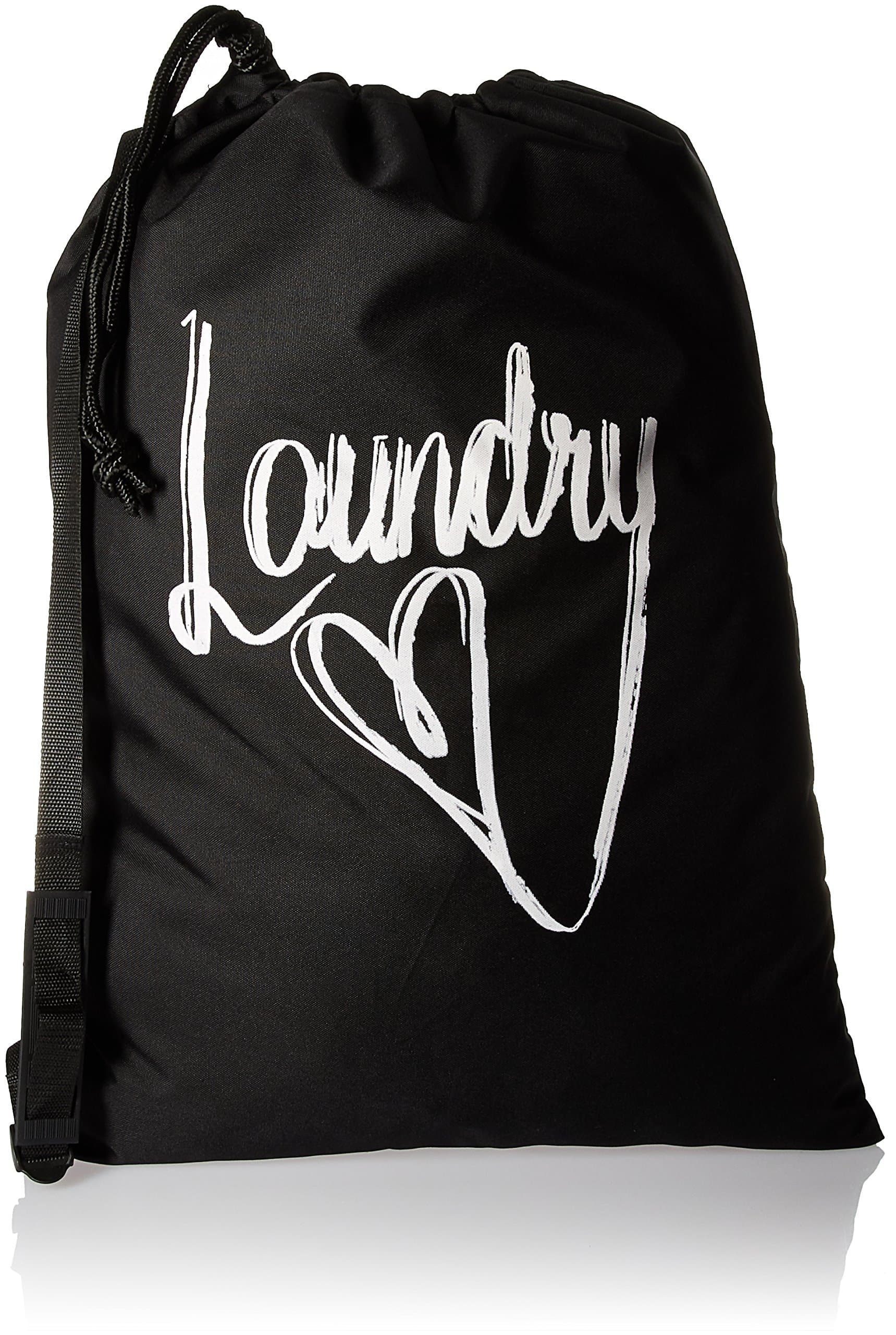 Wajt Najt Best Laundry Bag College Student Gifts Size 20x28 for College Dorm Room and Households Design by Anna Ileby