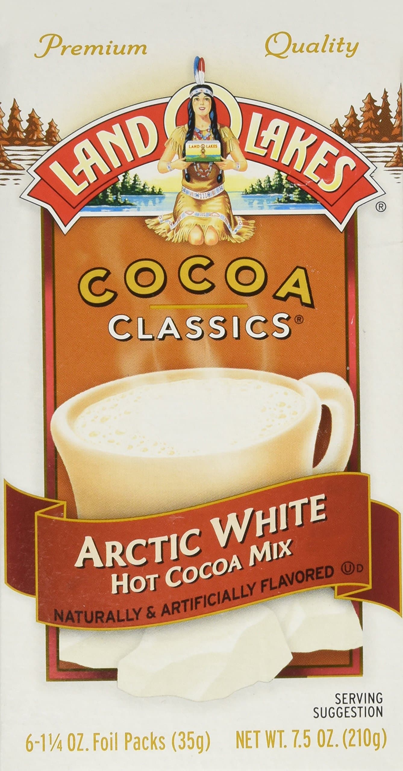 Cocoa Classics Hot Cocoa Mix Arctic White - (1 Box/6 Packs)